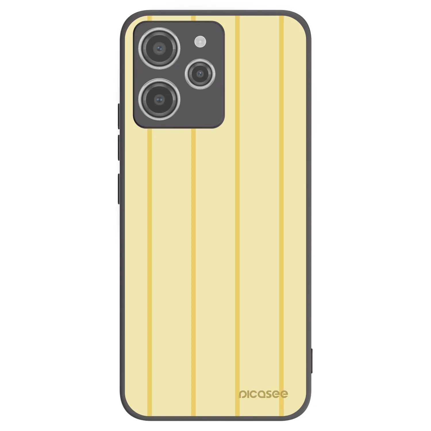 Picasee silikonowe czarne etui na Xiaomi Redmi 12 4G - Liquid sunshine