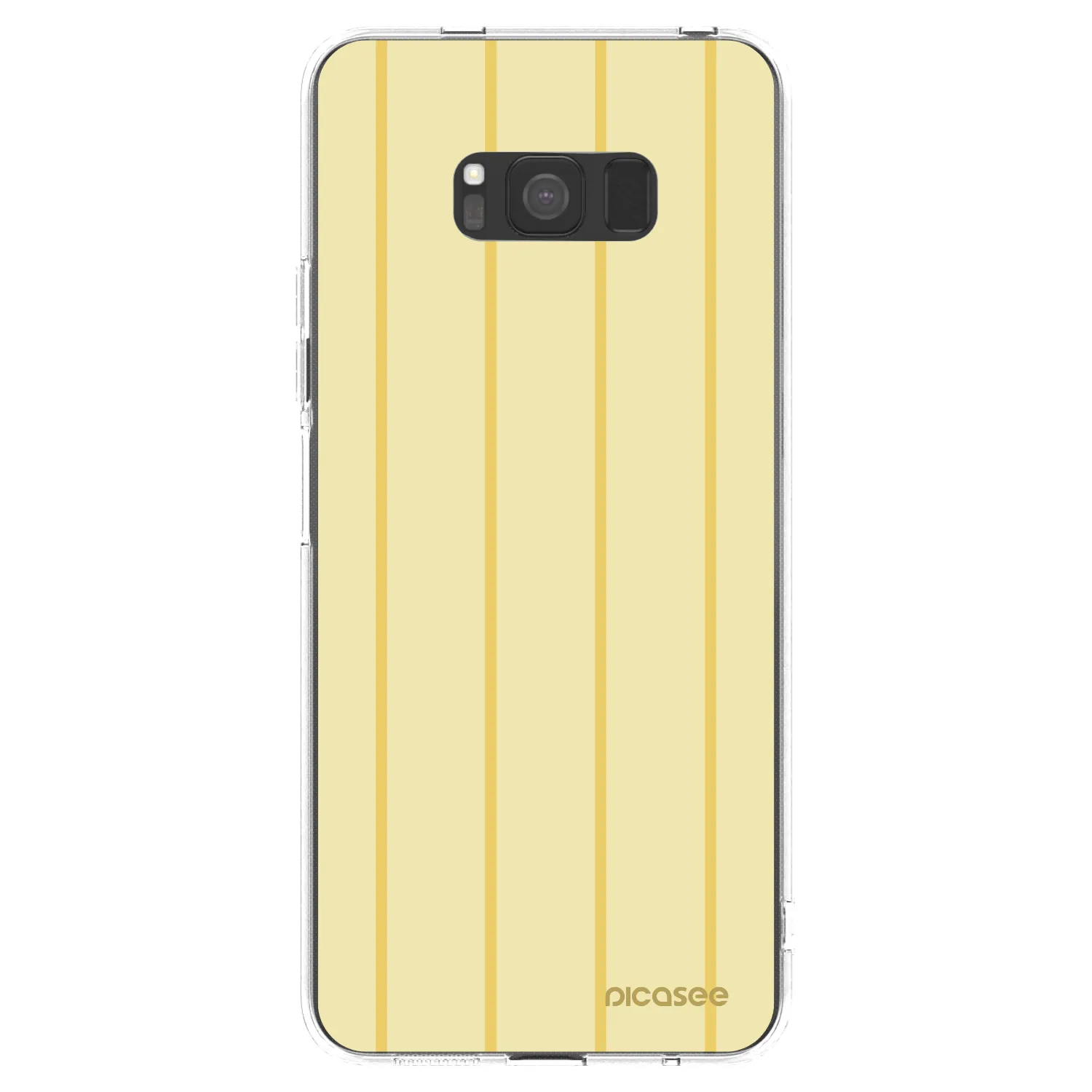Picasee silikonowe przeźroczyste etui na Samsung Galaxy S8 G950F - Liquid sunshine