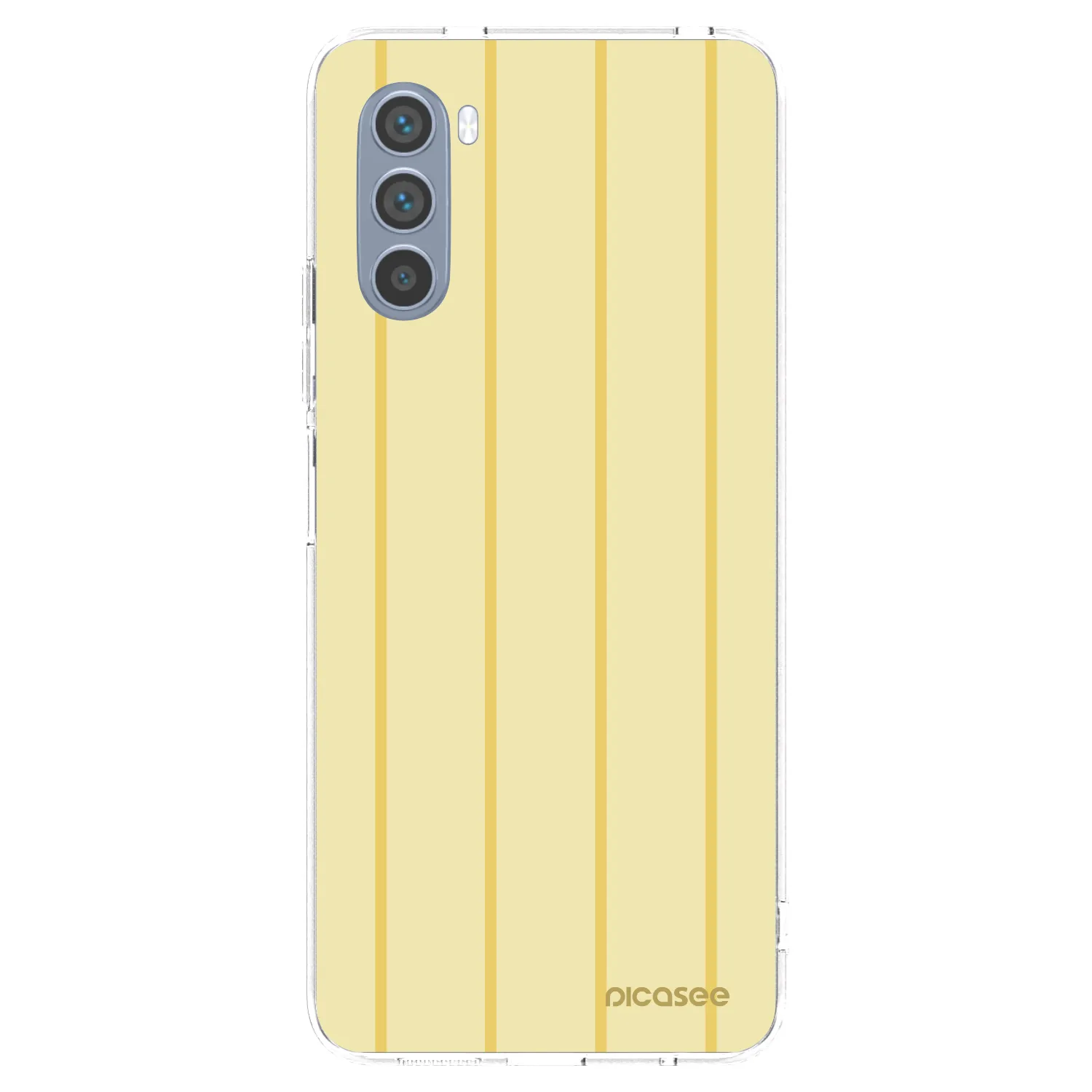 Picasee silikonowe przeźroczyste etui na Motorola Moto G62 - Liquid sunshine