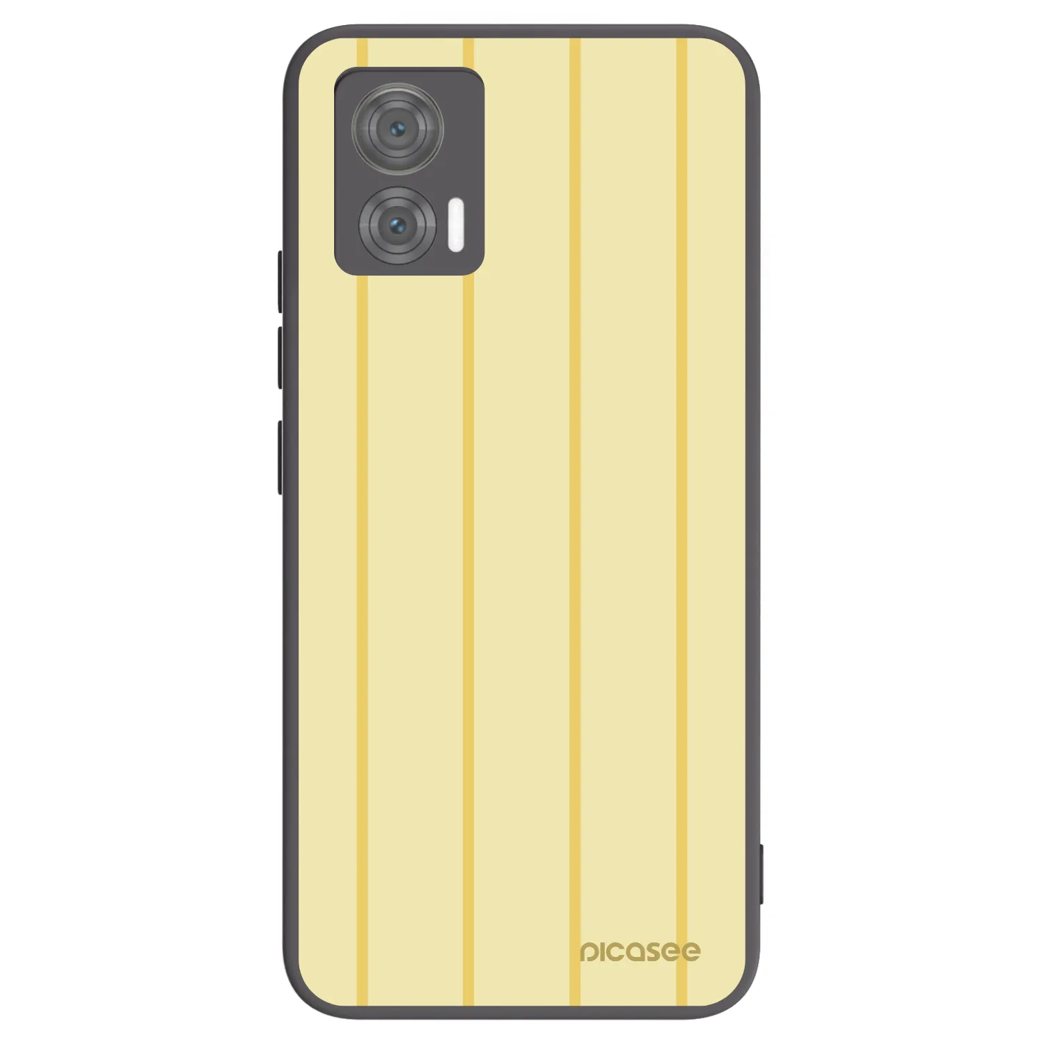 Picasee silikonowe czarne etui na Motorola Edge 30 Neo - Liquid sunshine