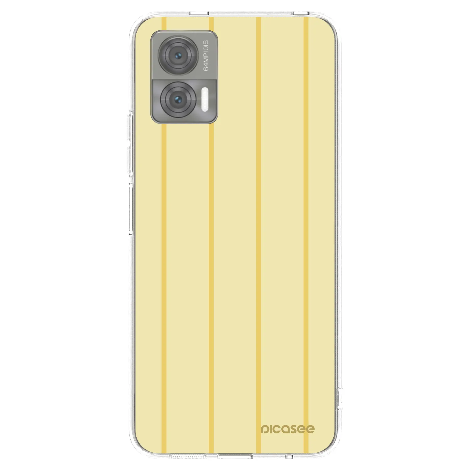 Picasee silikonowe przeźroczyste etui na Motorola Edge 30 Neo - Liquid sunshine