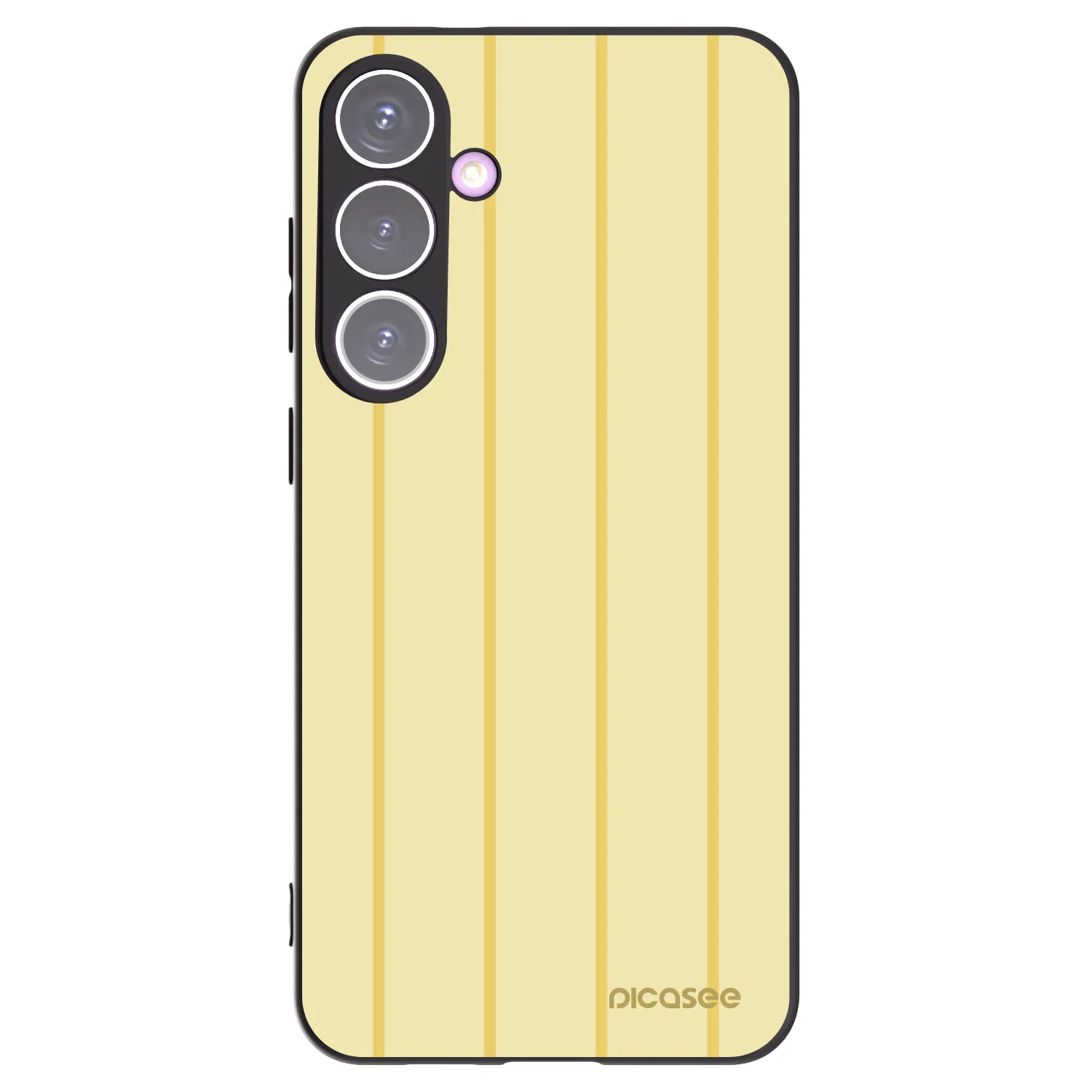 Picasee silikonowe czarne etui na Samsung Galaxy S24+ S926B 5G - Liquid sunshine