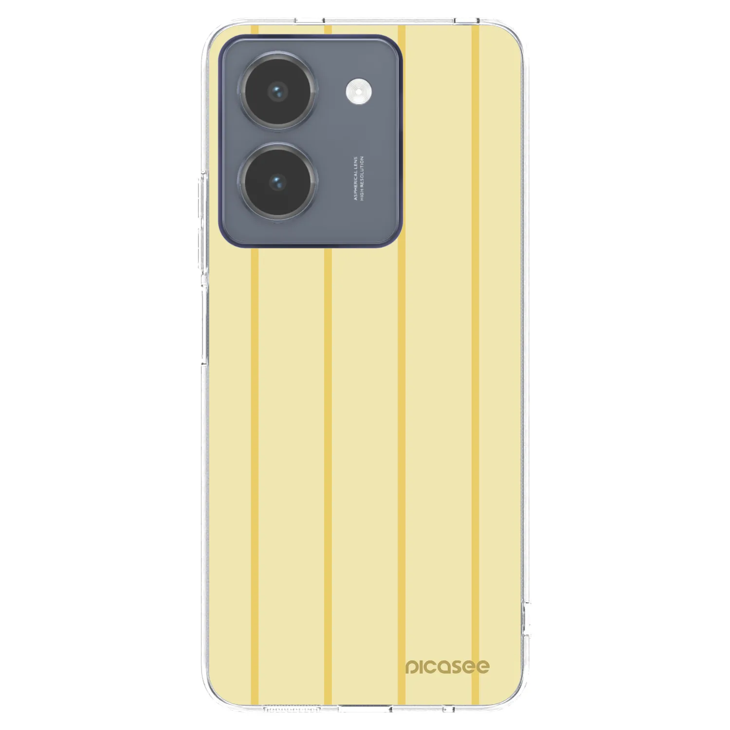 Picasee silikonowe przeźroczyste etui na Vivo Y36 4G - Liquid sunshine