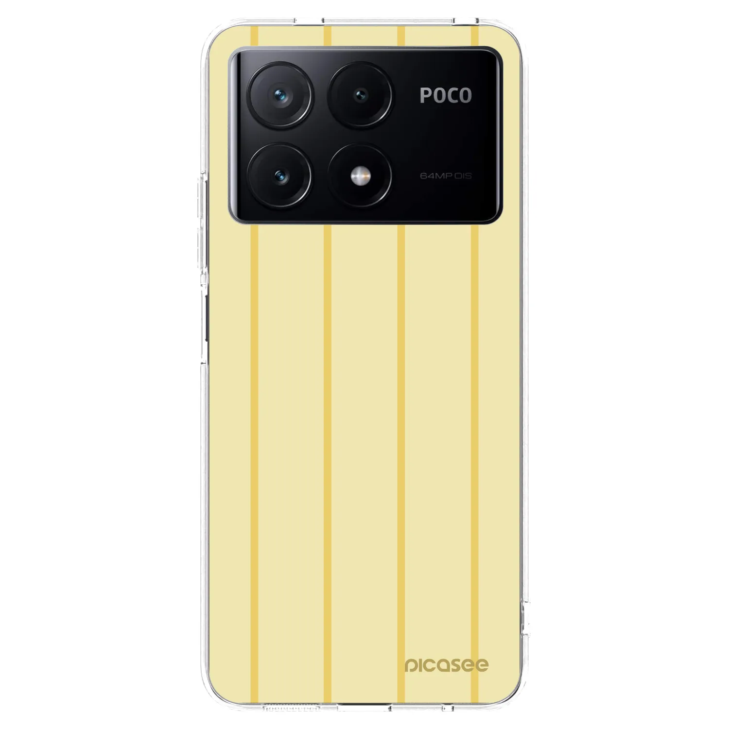 Picasee silikonowe przeźroczyste etui na Xiaomi Poco X6 Pro - Liquid sunshine