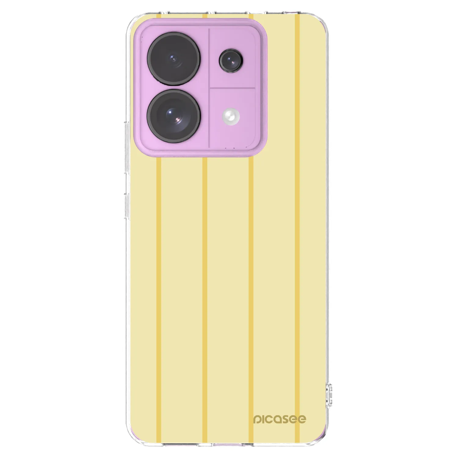 Picasee silikonowe przeźroczyste etui na Xiaomi Redmi Note 13 Pro 5G - Liquid sunshine