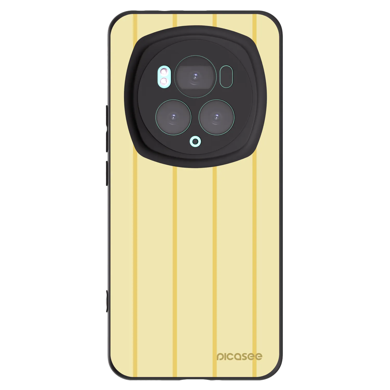 Picasee silikonowe czarne etui na Honor Magic6 Pro - Liquid sunshine