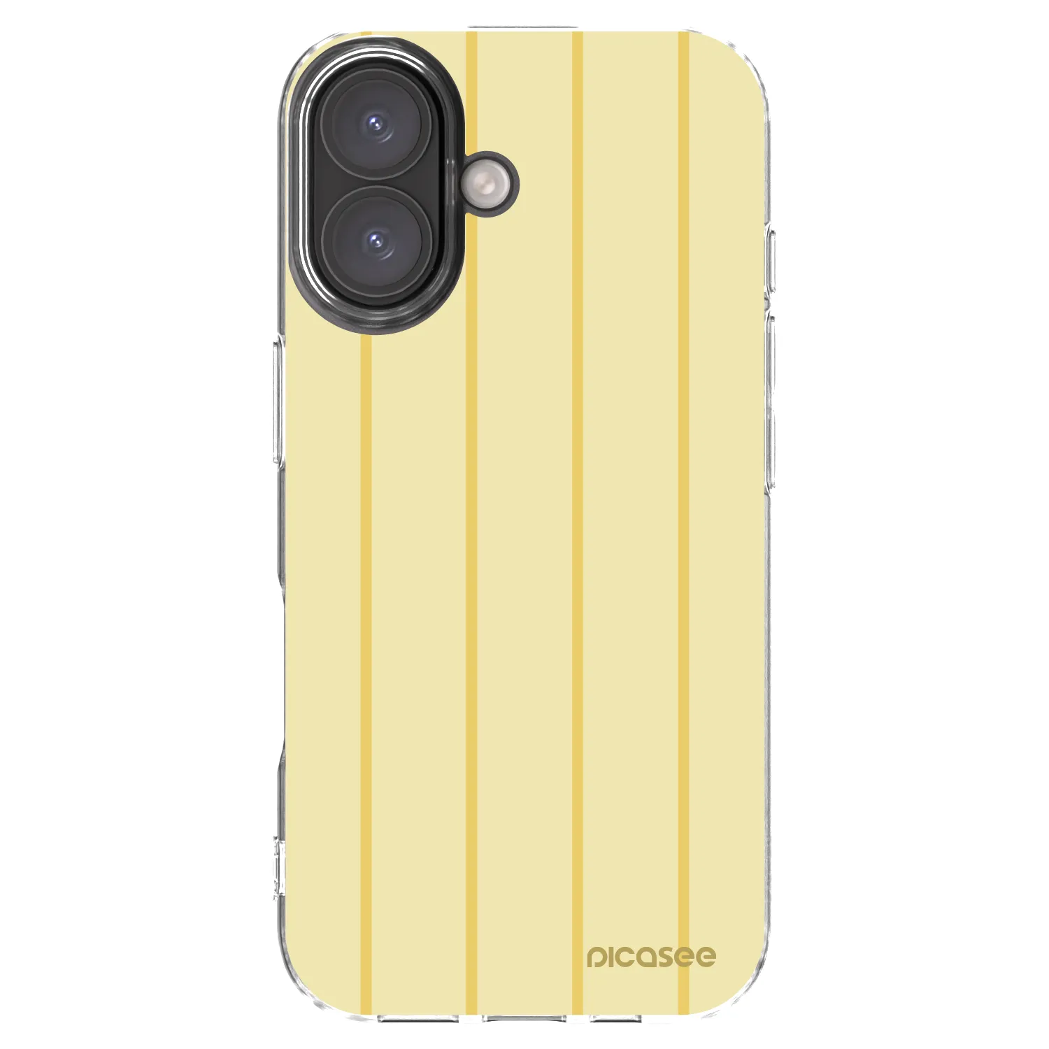 Picasee silikonowe przeźroczyste etui na Apple iPhone 16 - Liquid sunshine