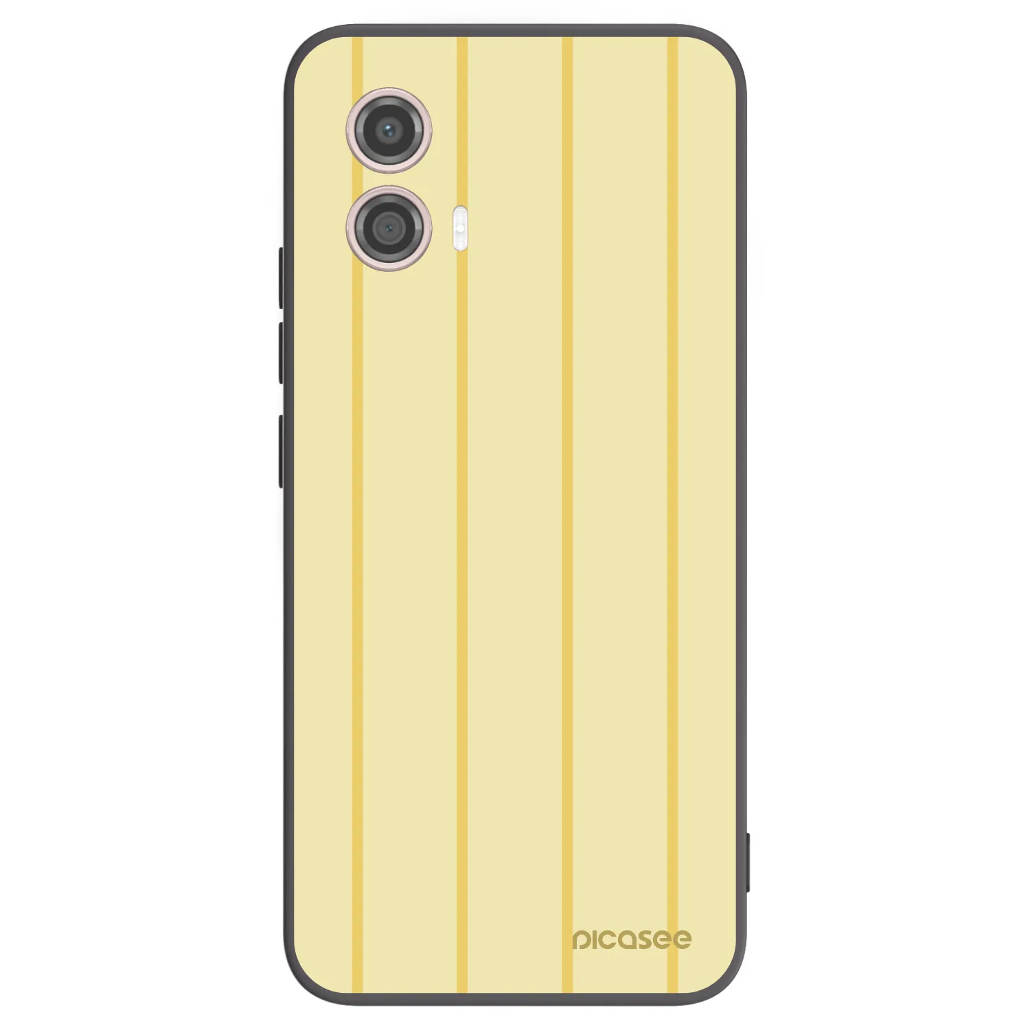 Picasee silikonowe czarne etui na Motorola Moto G53 5G - Liquid sunshine