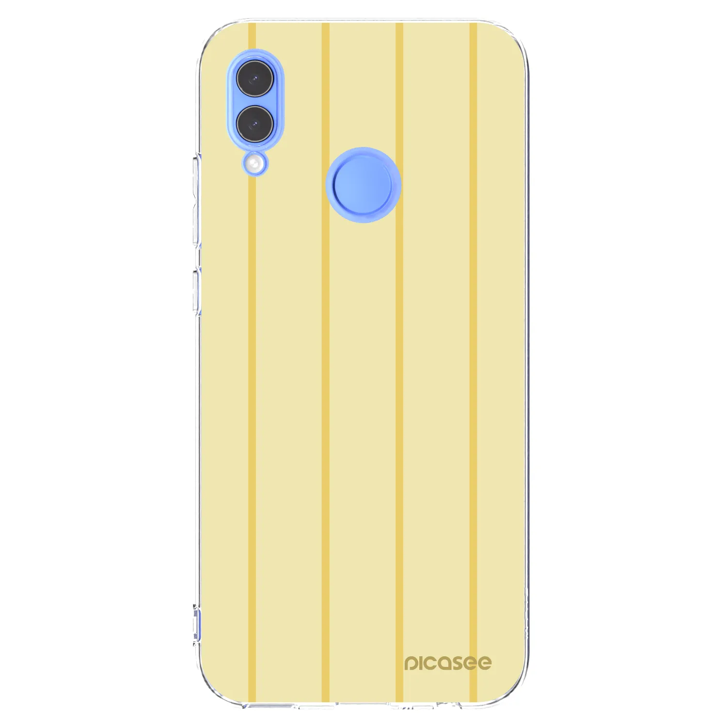 Picasee silikonowe przeźroczyste etui na Huawei P Smart 2019 - Liquid sunshine