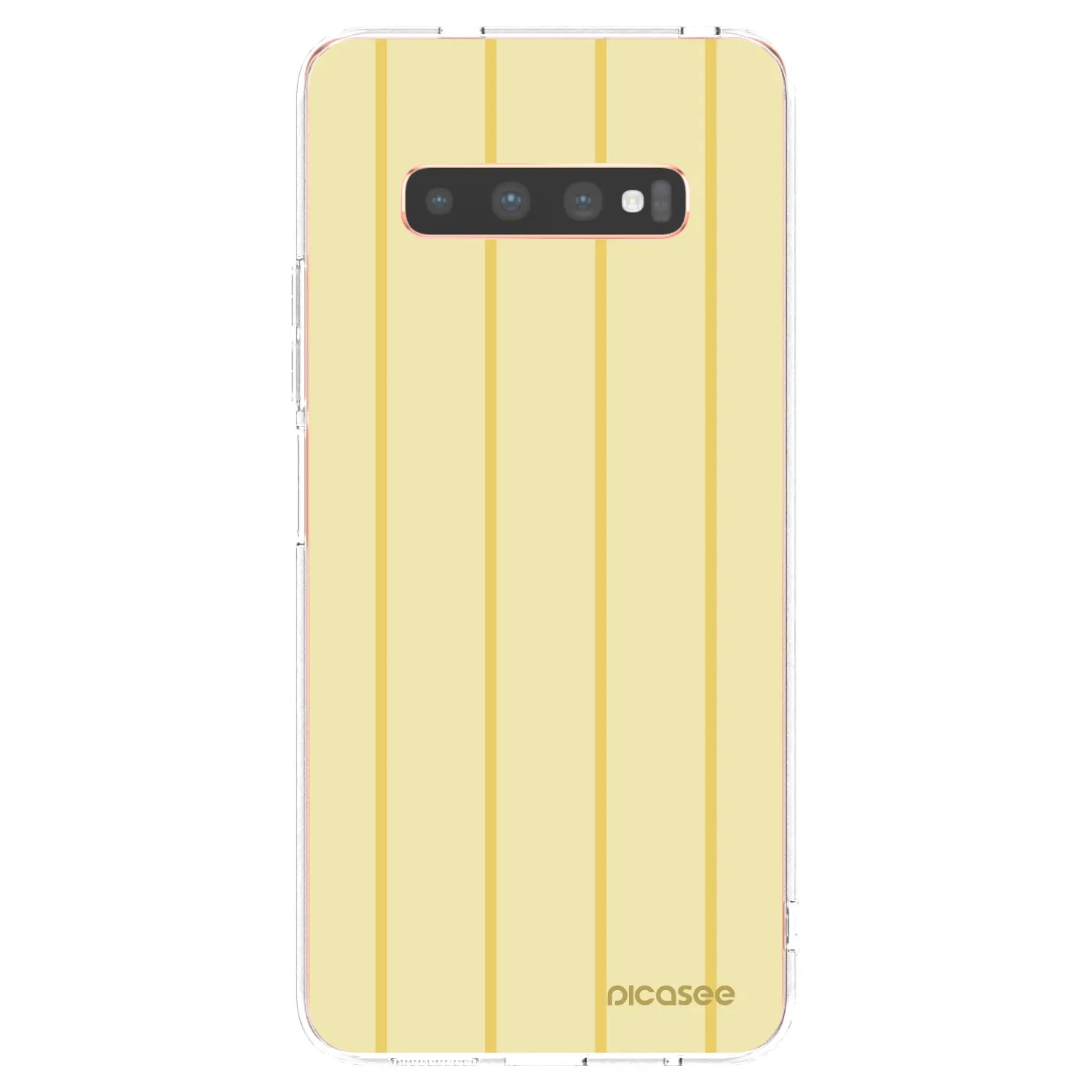 Picasee silikonowe przeźroczyste etui na Samsung Galaxy S10 Plus G975 - Liquid sunshine