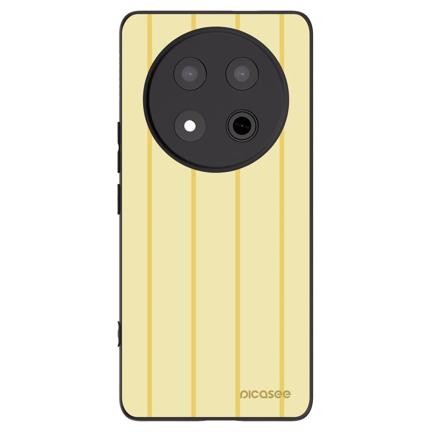 Picasee silikonowe czarne etui na Honor Magic7 Lite 5G - Liquid sunshine