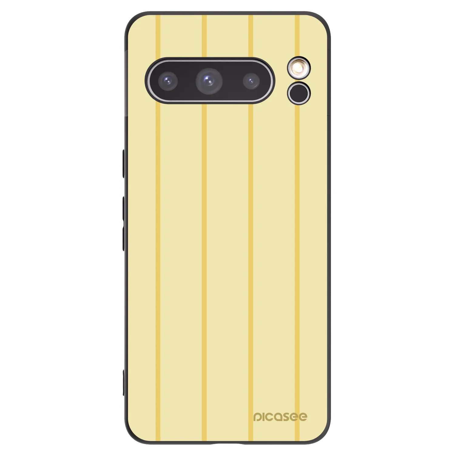 Picasee silikonowe czarne etui na Google Pixel 8 Pro - Liquid sunshine