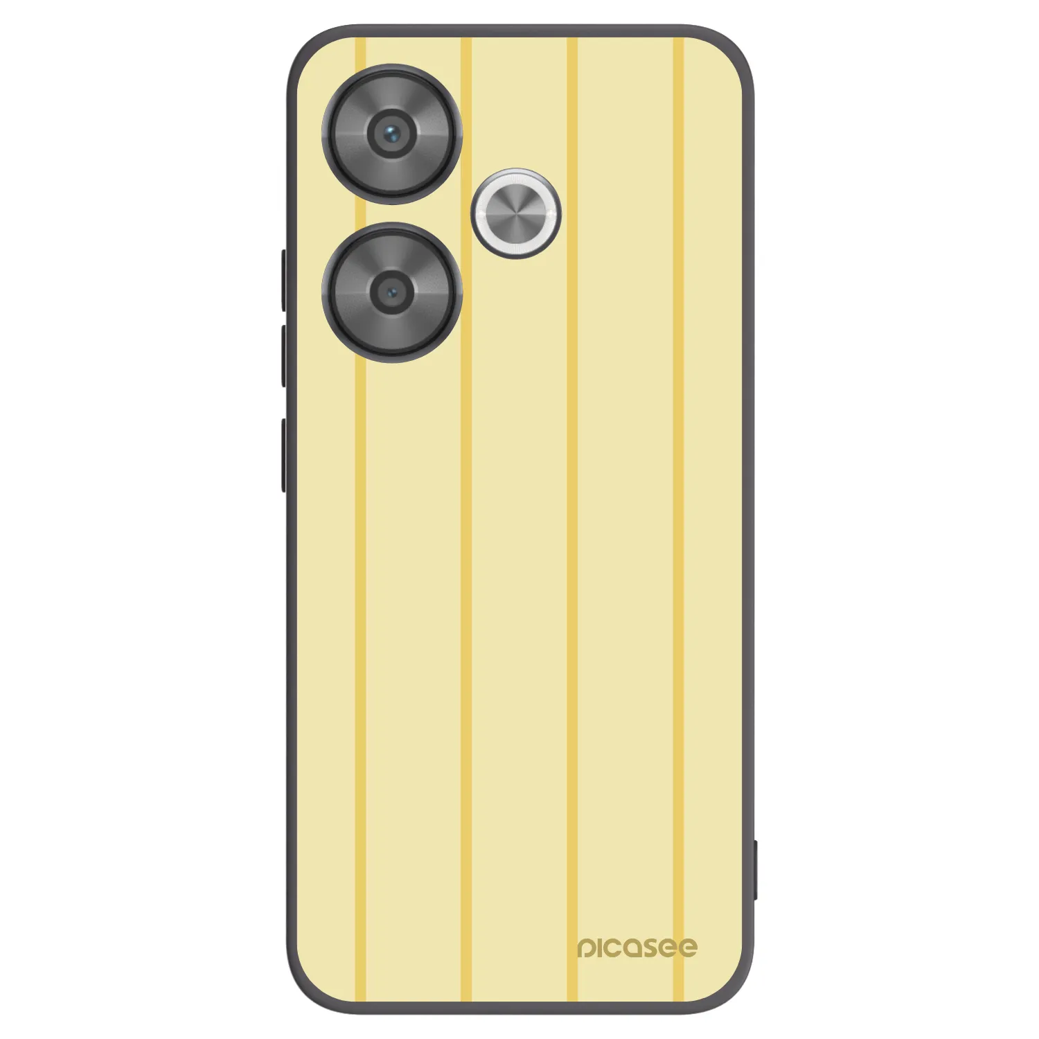 Picasee silikonowe czarne etui na Xiaomi Poco F6 - Liquid sunshine