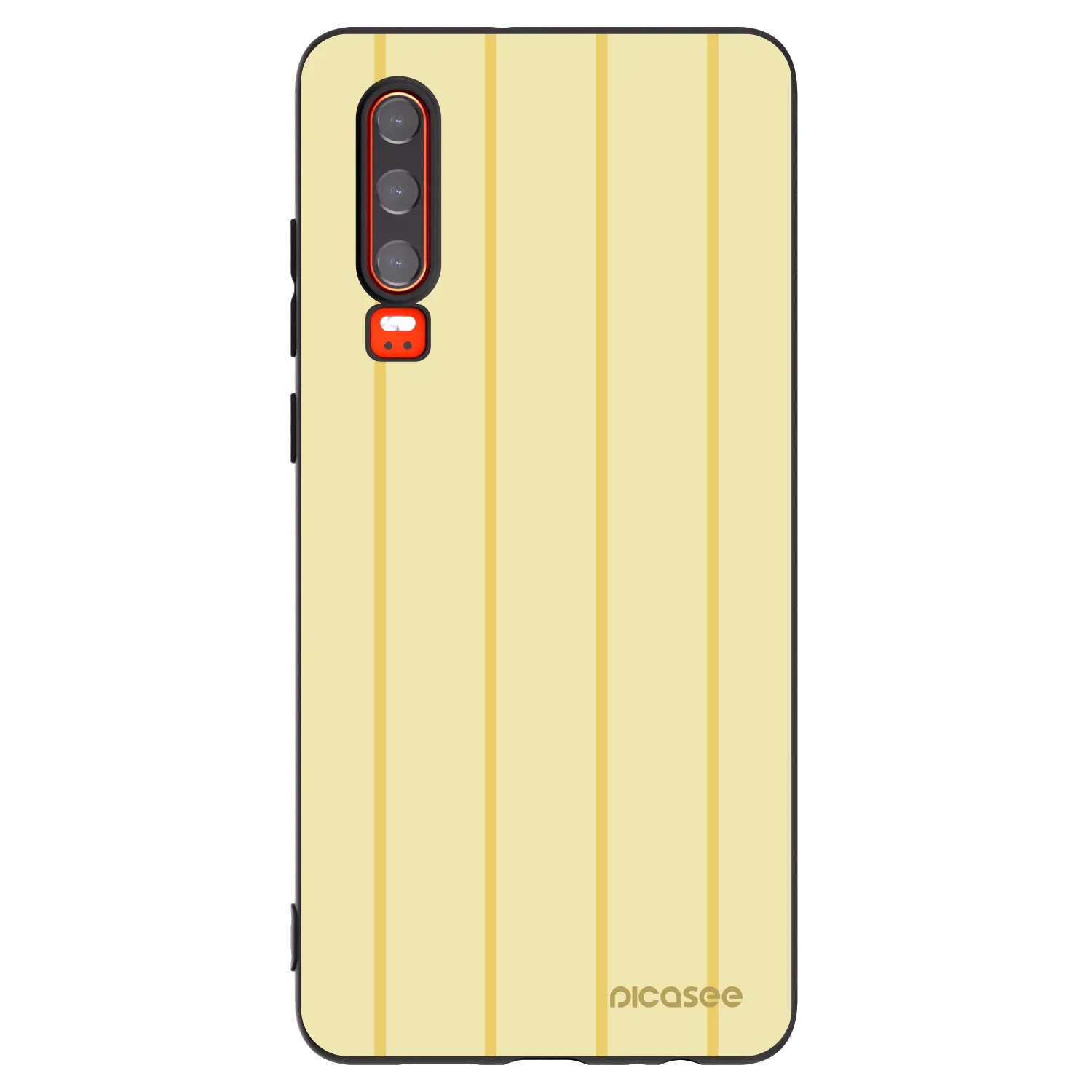 Picasee silikonowe czarne etui na Huawei P30 - Liquid sunshine