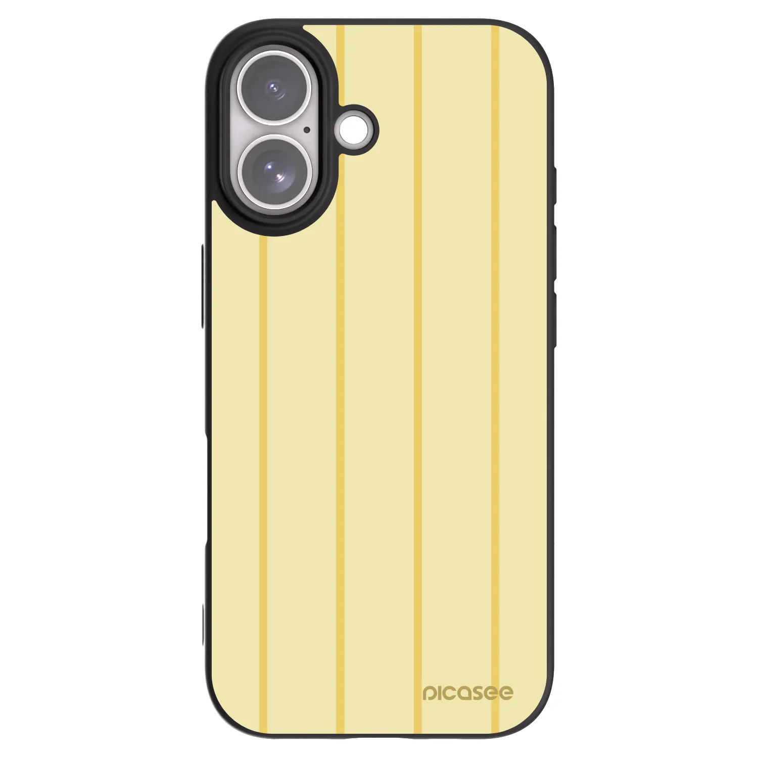 Picasee silikonowe czarne etui na Apple iPhone 17 - Liquid sunshine