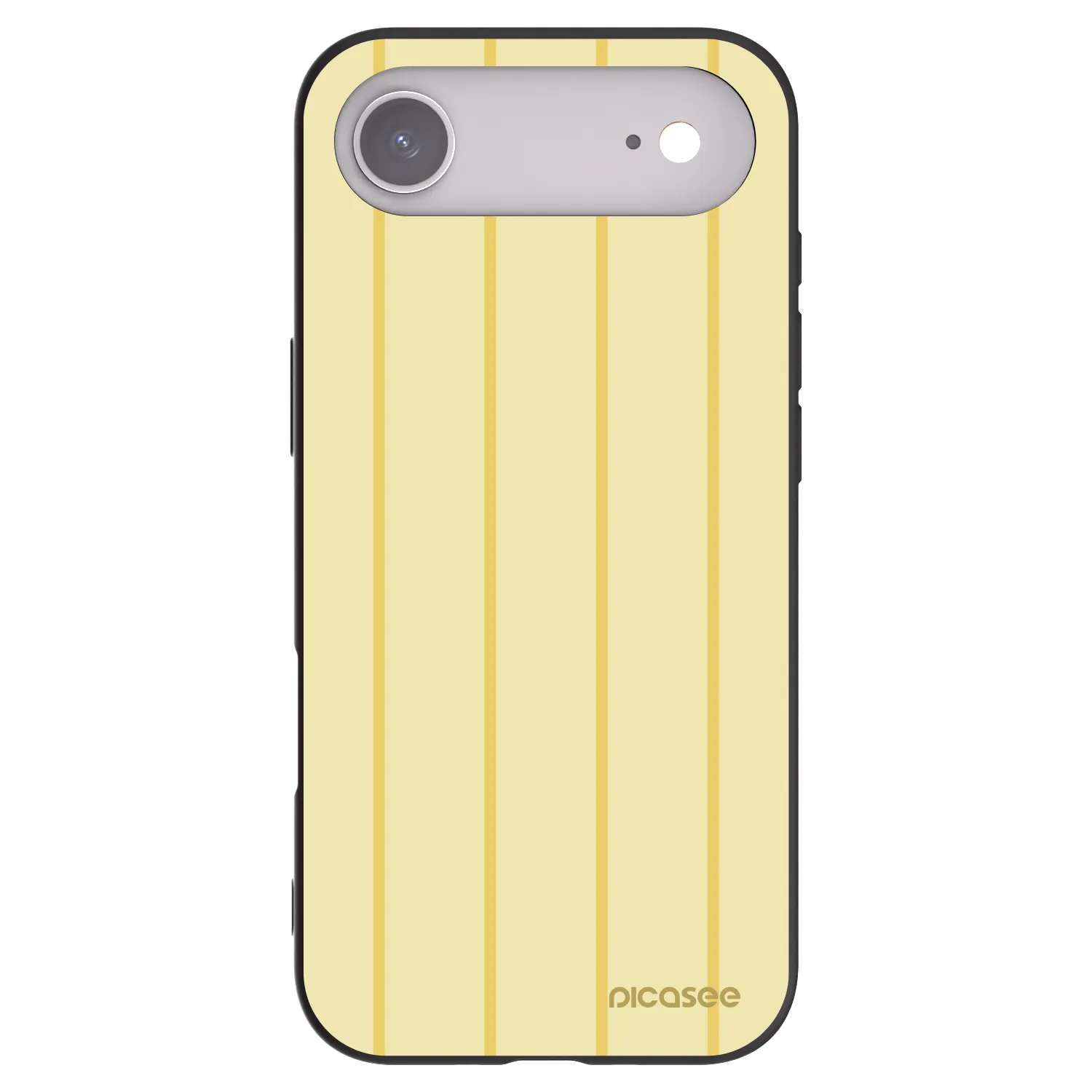 Picasee silikonowe czarne etui na Apple iPhone Air - Liquid sunshine