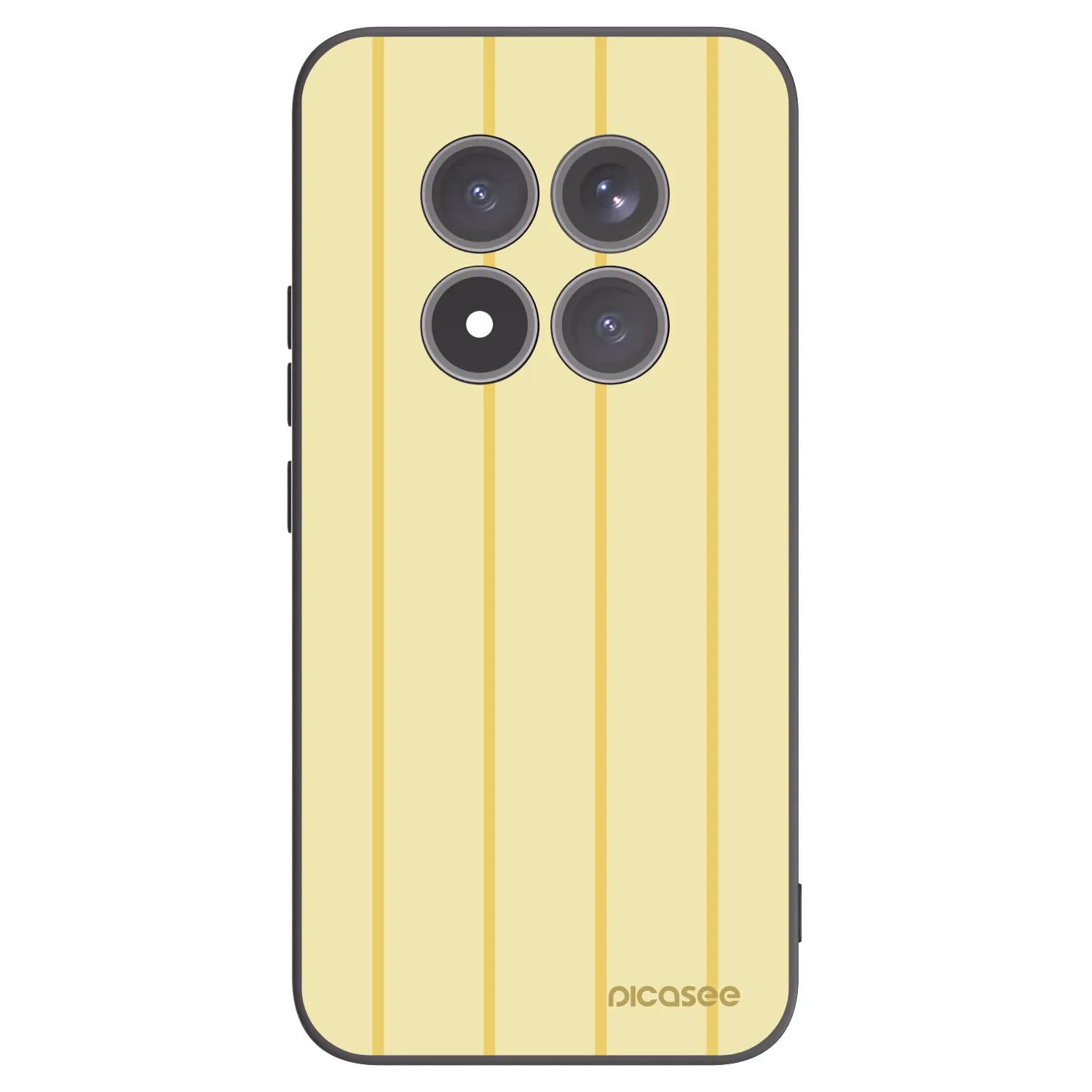 Picasee silikonowe czarne etui na Xiaomi Redmi Note 15 Pro+ - Liquid sunshine