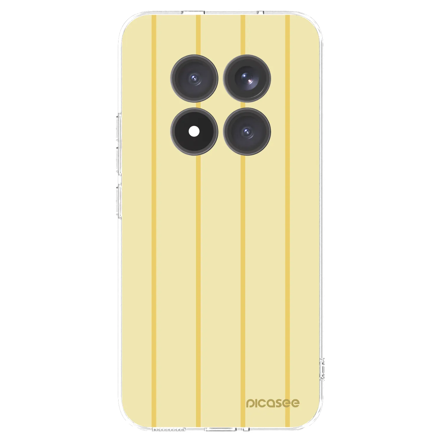 Picasee silikonowe przeźroczyste etui na Xiaomi Redmi Note 15 Pro+ - Liquid sunshine