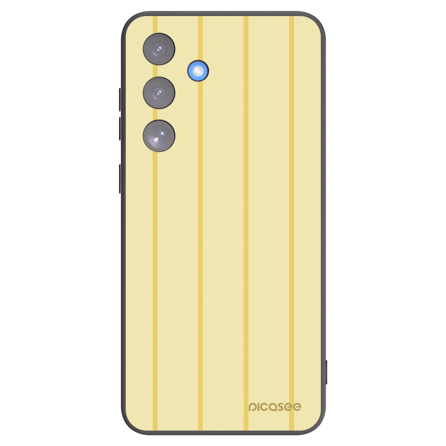 Picasee silikonowe czarne etui na Samsung Galaxy S25 FE 5G - Liquid sunshine