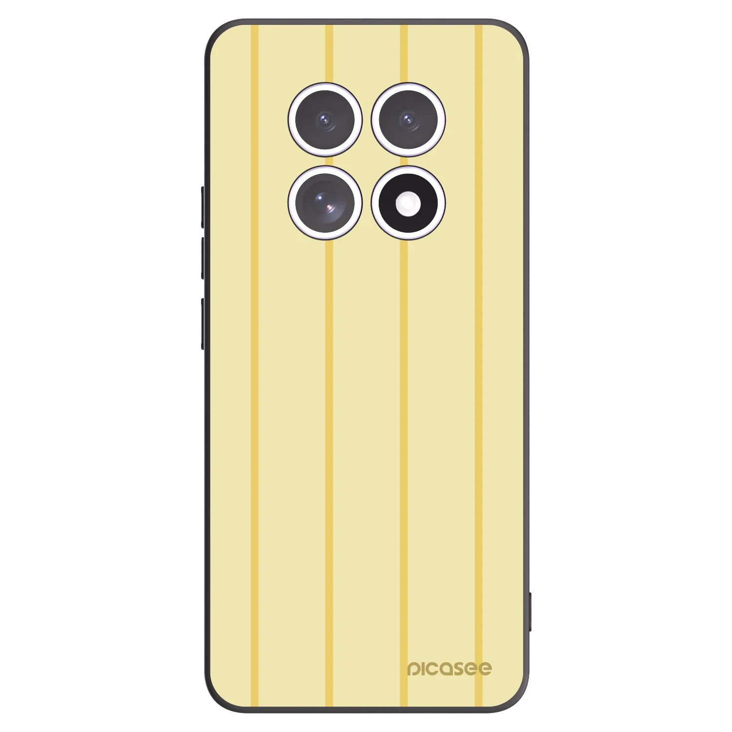 Picasee silikonowe czarne etui na Xiaomi Redmi Note 15 4G - Liquid sunshine