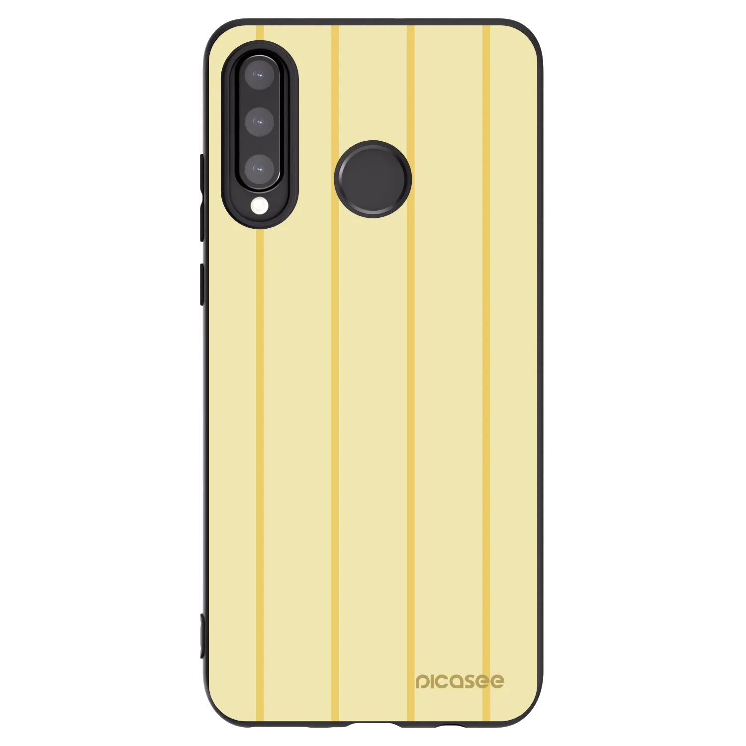 Picasee silikonowe czarne etui na Huawei P30 Lite - Liquid sunshine