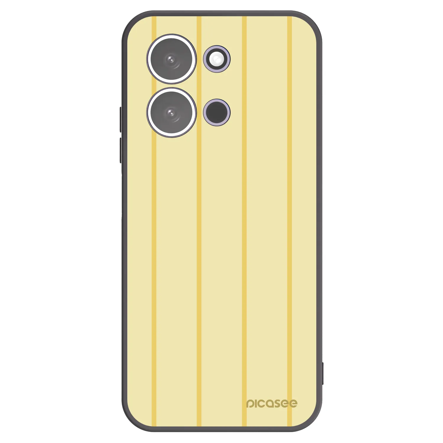 Picasee silikonowe czarne etui na Xiaomi Redmi 15C 5G - Liquid sunshine