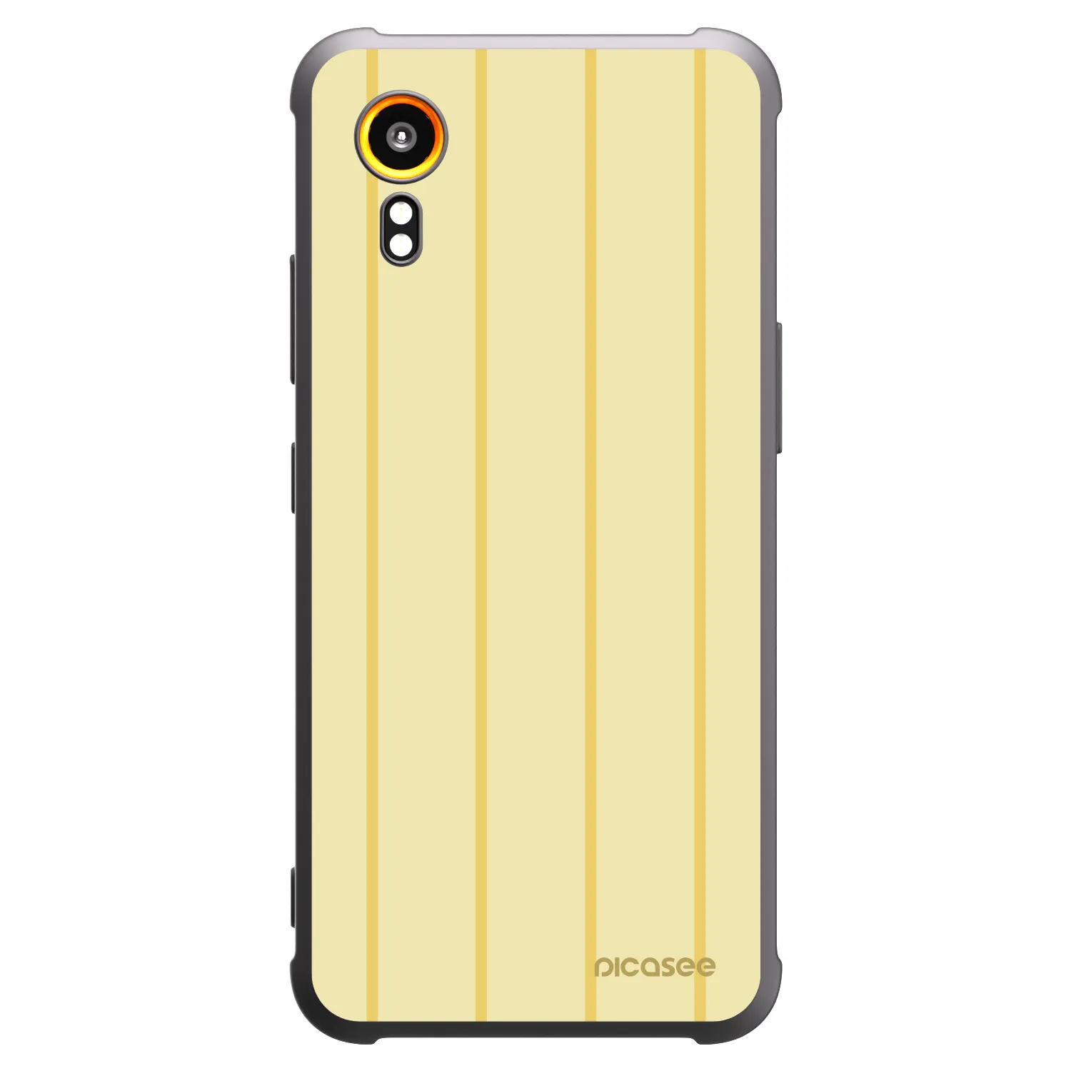 Picasee silikonowe czarne etui na Samsung Galaxy Xcover 7 - Liquid sunshine