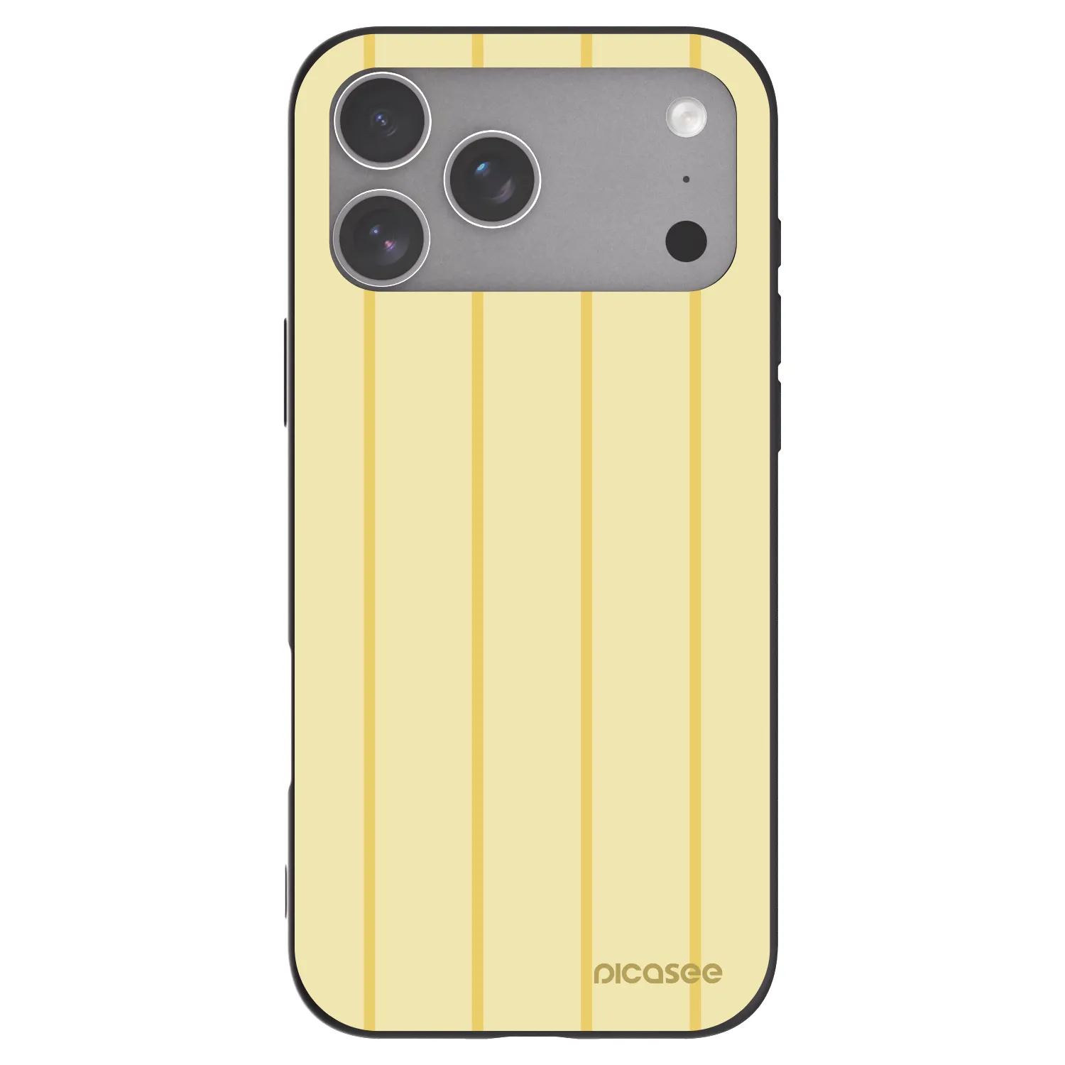 Picasee silikonowe czarne etui na Apple iPhone 18 Pro Max - Liquid sunshine