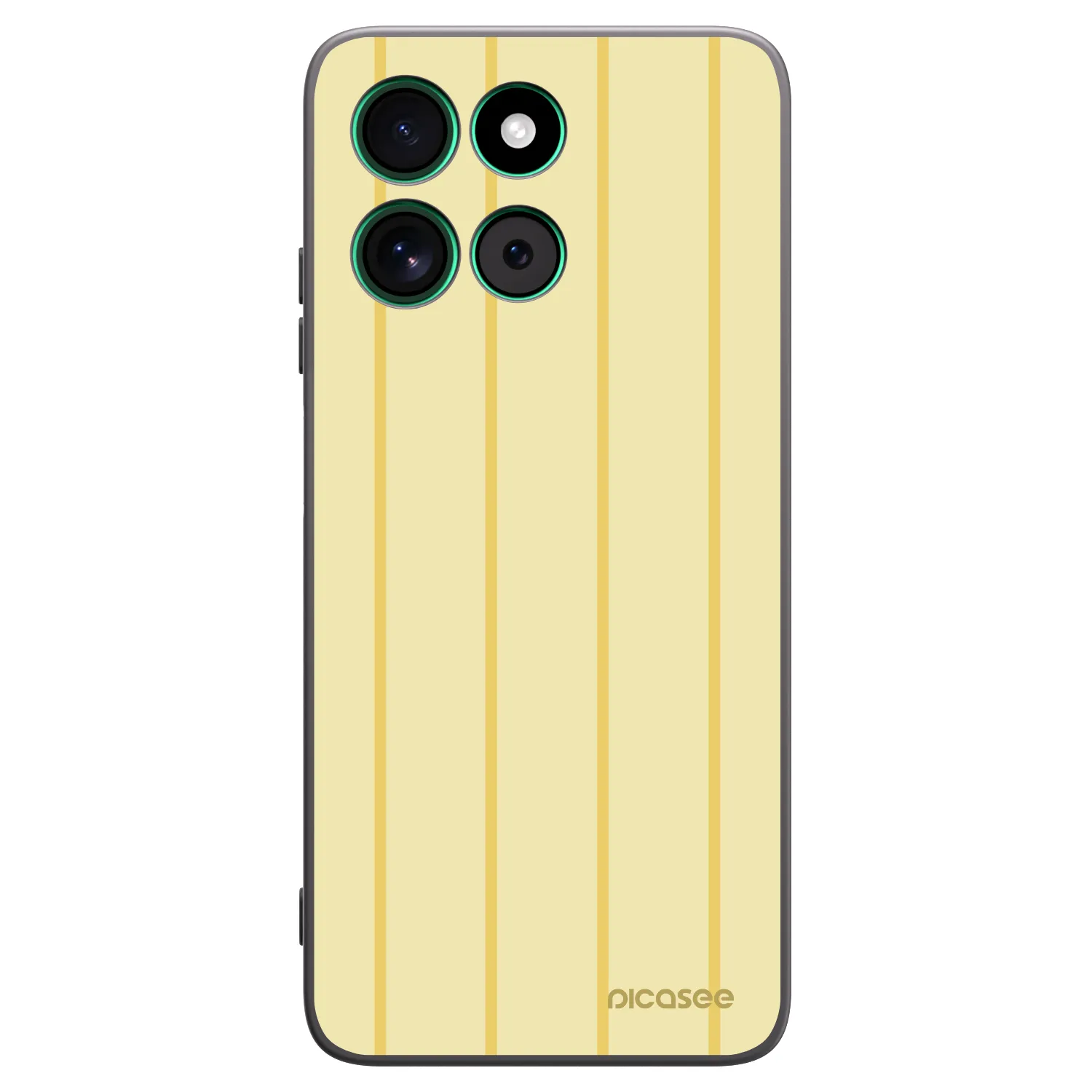 Picasee silikonowe czarne etui na Motorola Moto G57 Power - Liquid sunshine