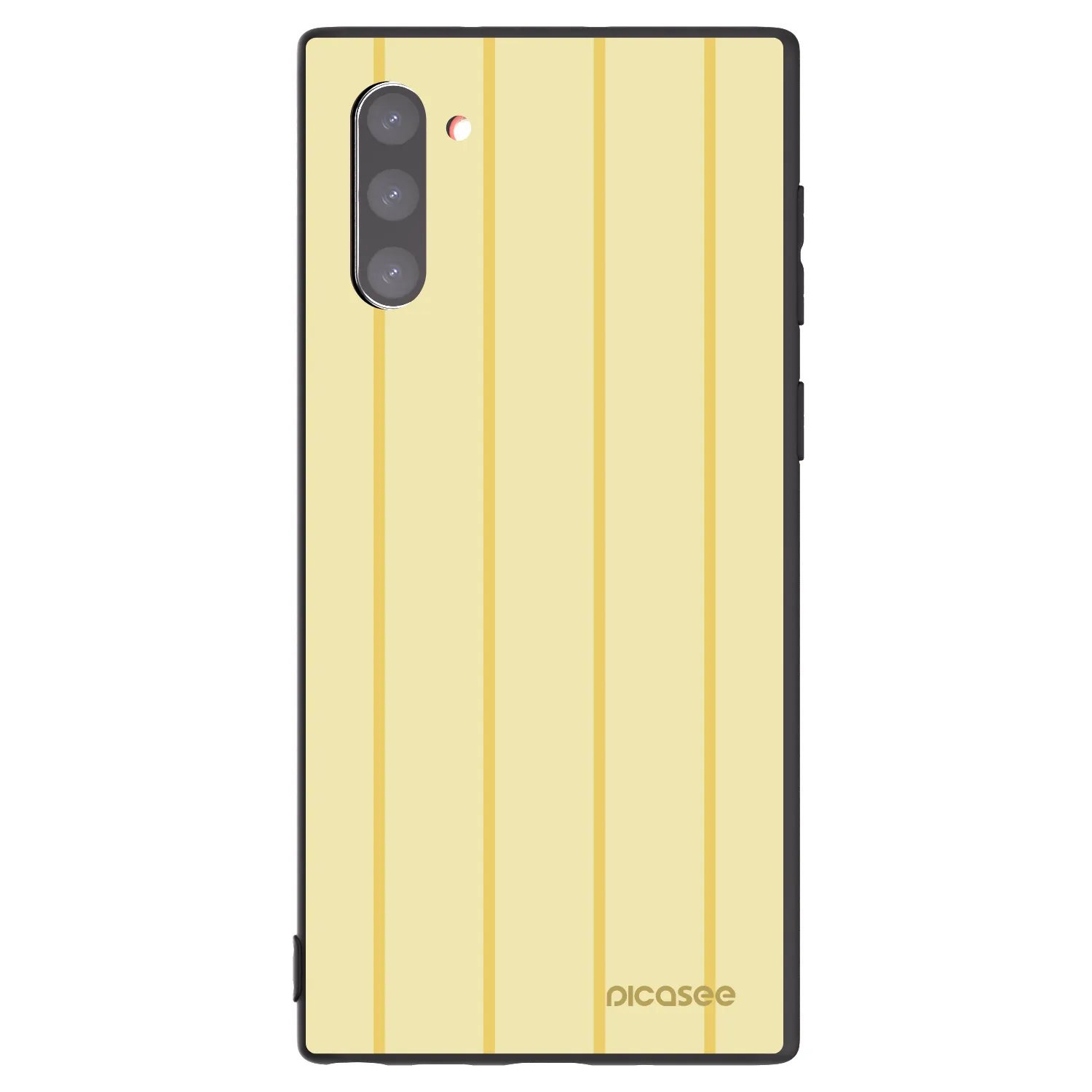 Picasee silikonowe czarne etui na Samsung Galaxy Note 10 N970F - Liquid sunshine