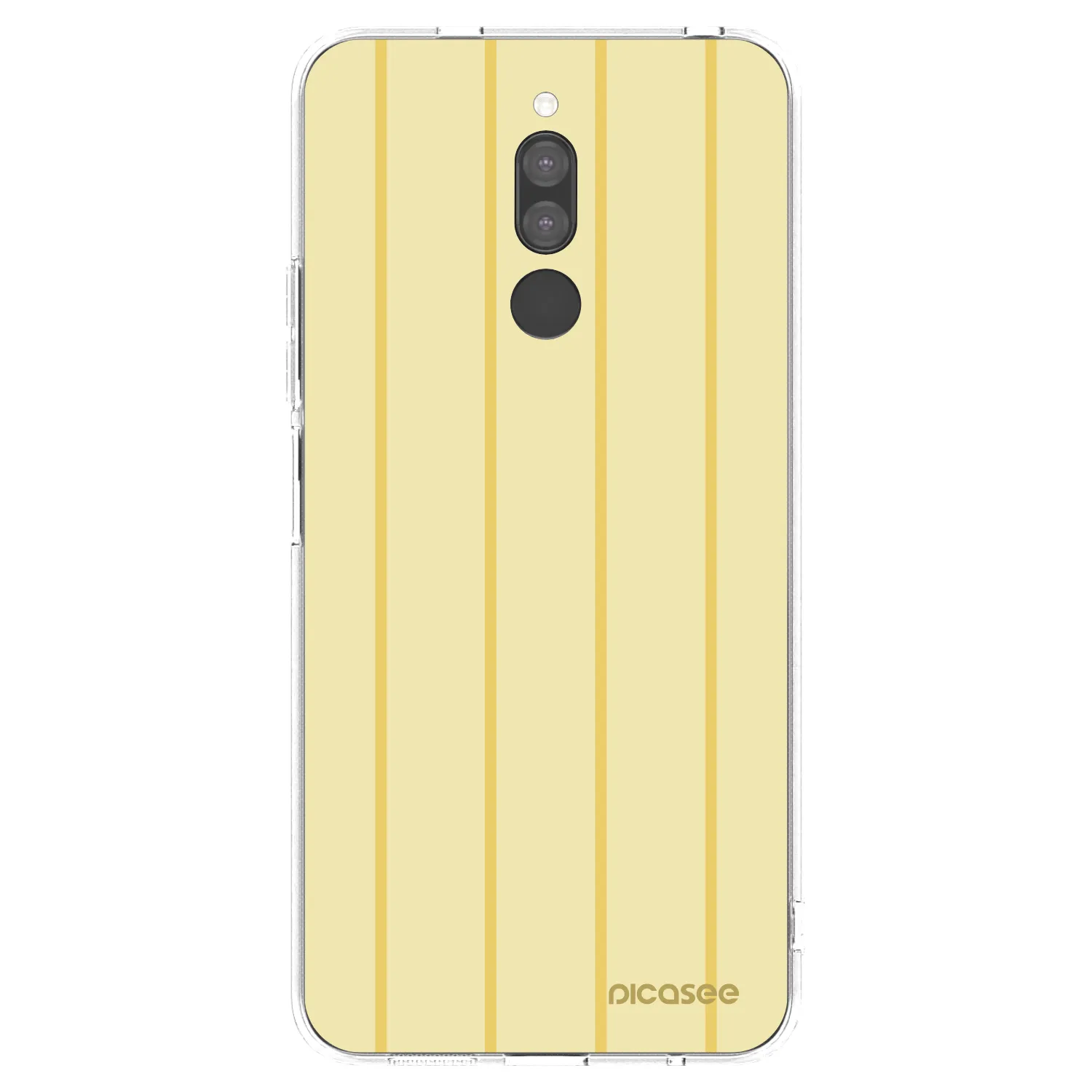 Picasee silikonowe przeźroczyste etui na Xiaomi Redmi 8 - Liquid sunshine
