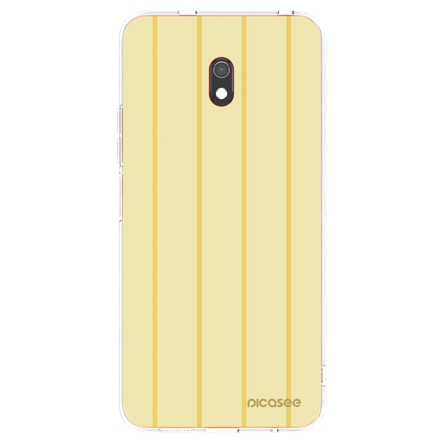 Picasee silikonowe przeźroczyste etui na Xiaomi Redmi 8A - Liquid sunshine