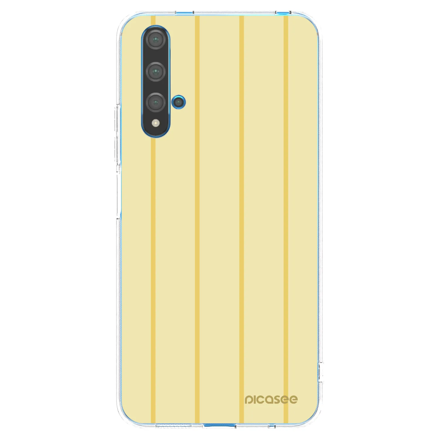 Picasee silikonowe przeźroczyste etui na Huawei Nova 5T - Liquid sunshine