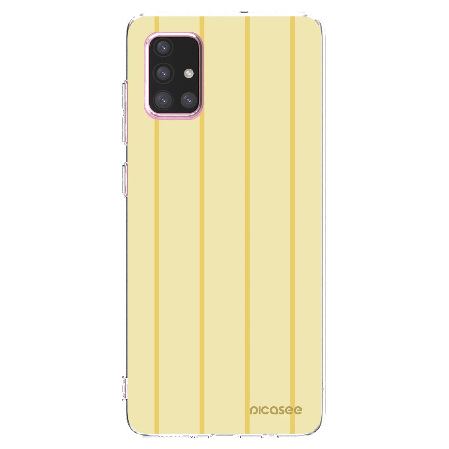 Picasee silikonowe przeźroczyste etui na Samsung Galaxy A71 A715F - Liquid sunshine