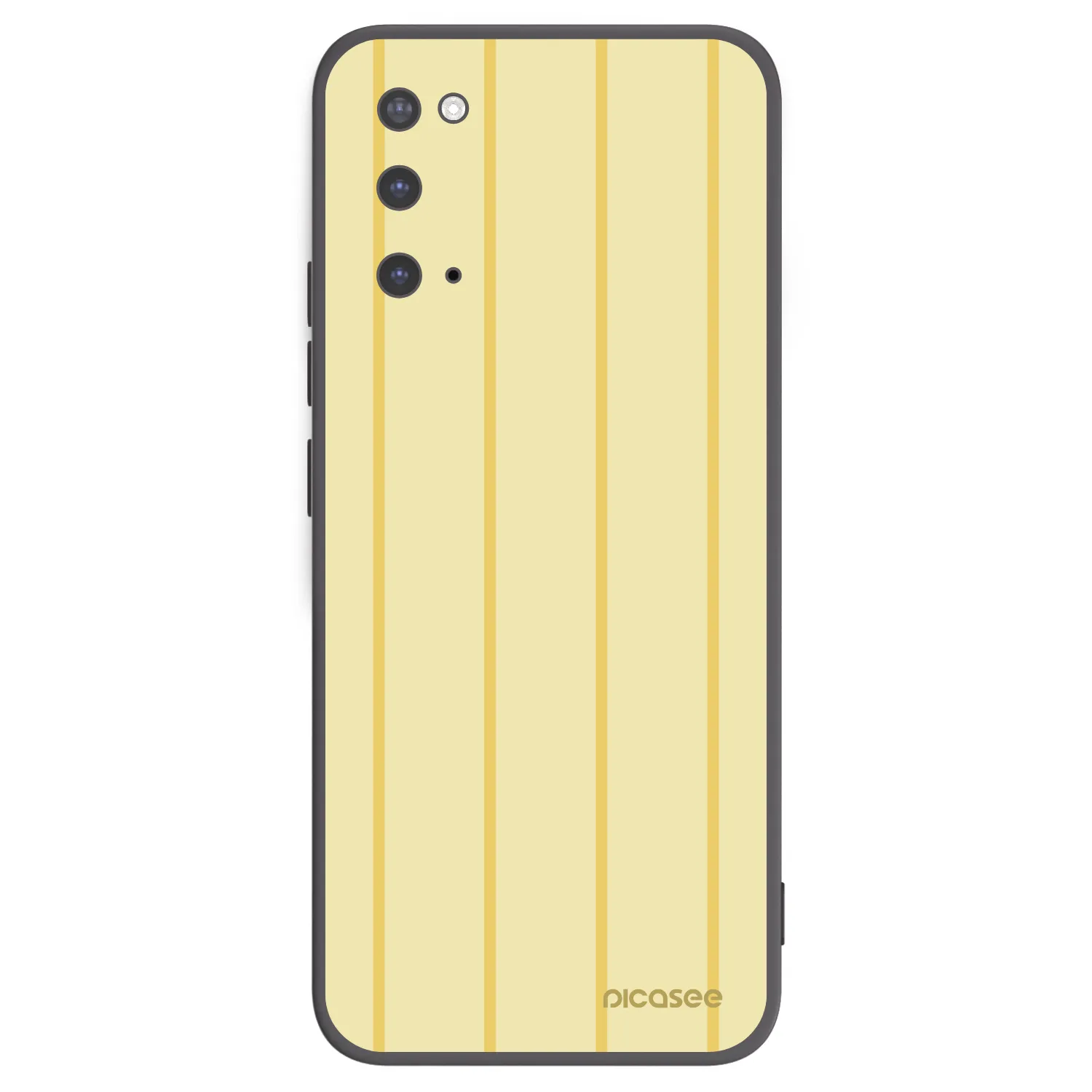 Picasee silikonowe czarne etui na Samsung Galaxy S20 G980F - Liquid sunshine