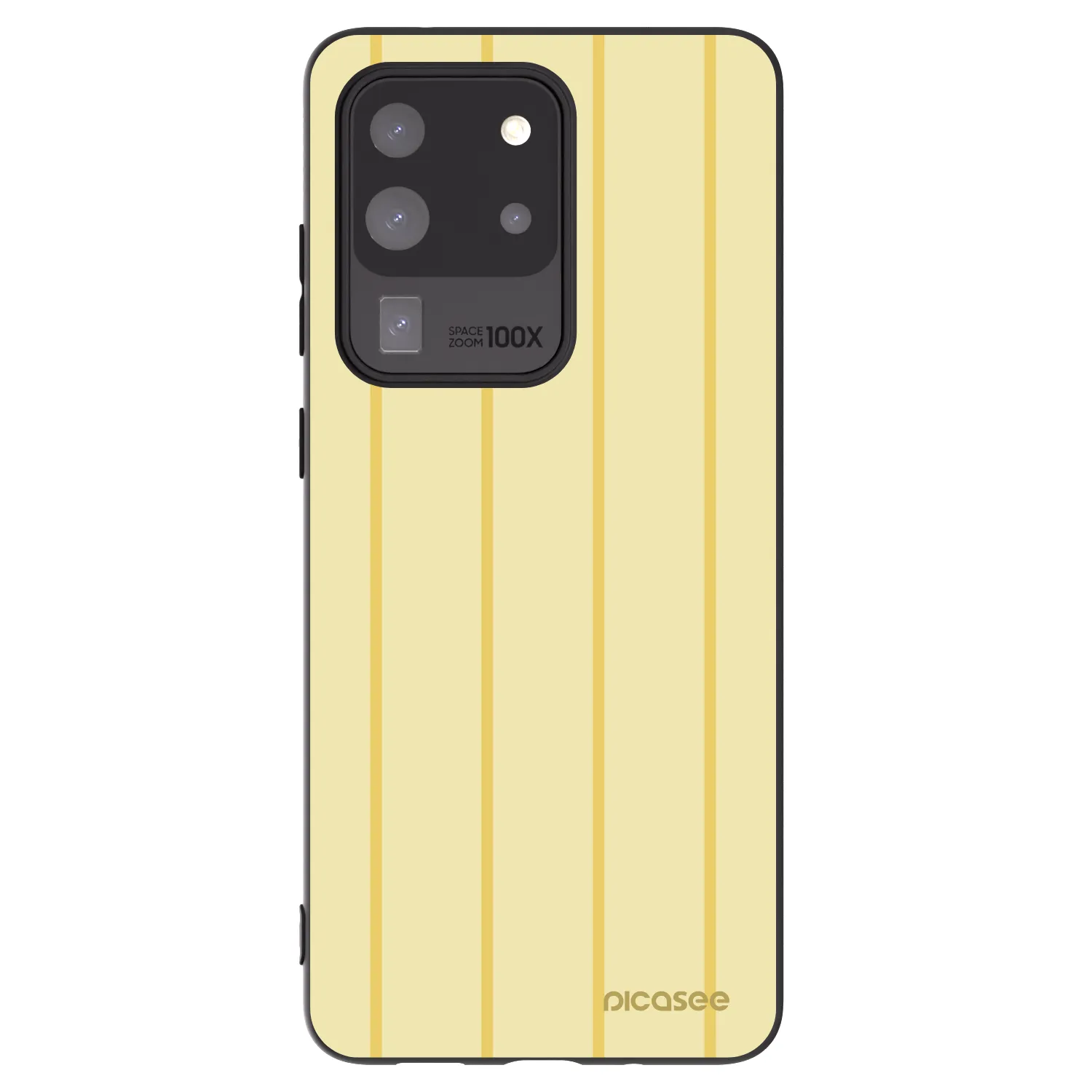 Picasee silikonowe czarne etui na Samsung Galaxy S20 Ultra 5G G988F - Liquid sunshine