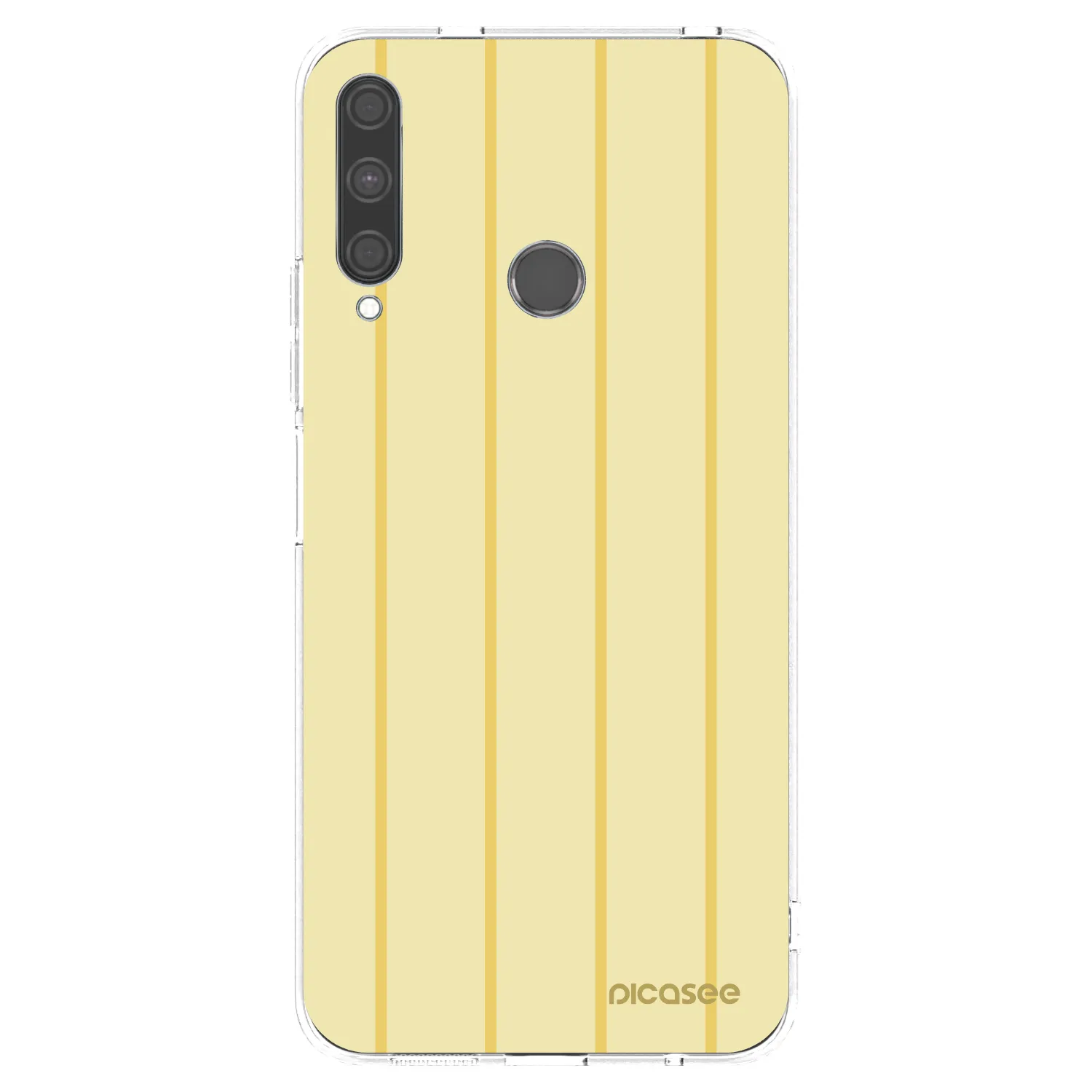 Picasee silikonowe przeźroczyste etui na Huawei P40 Lite E - Liquid sunshine