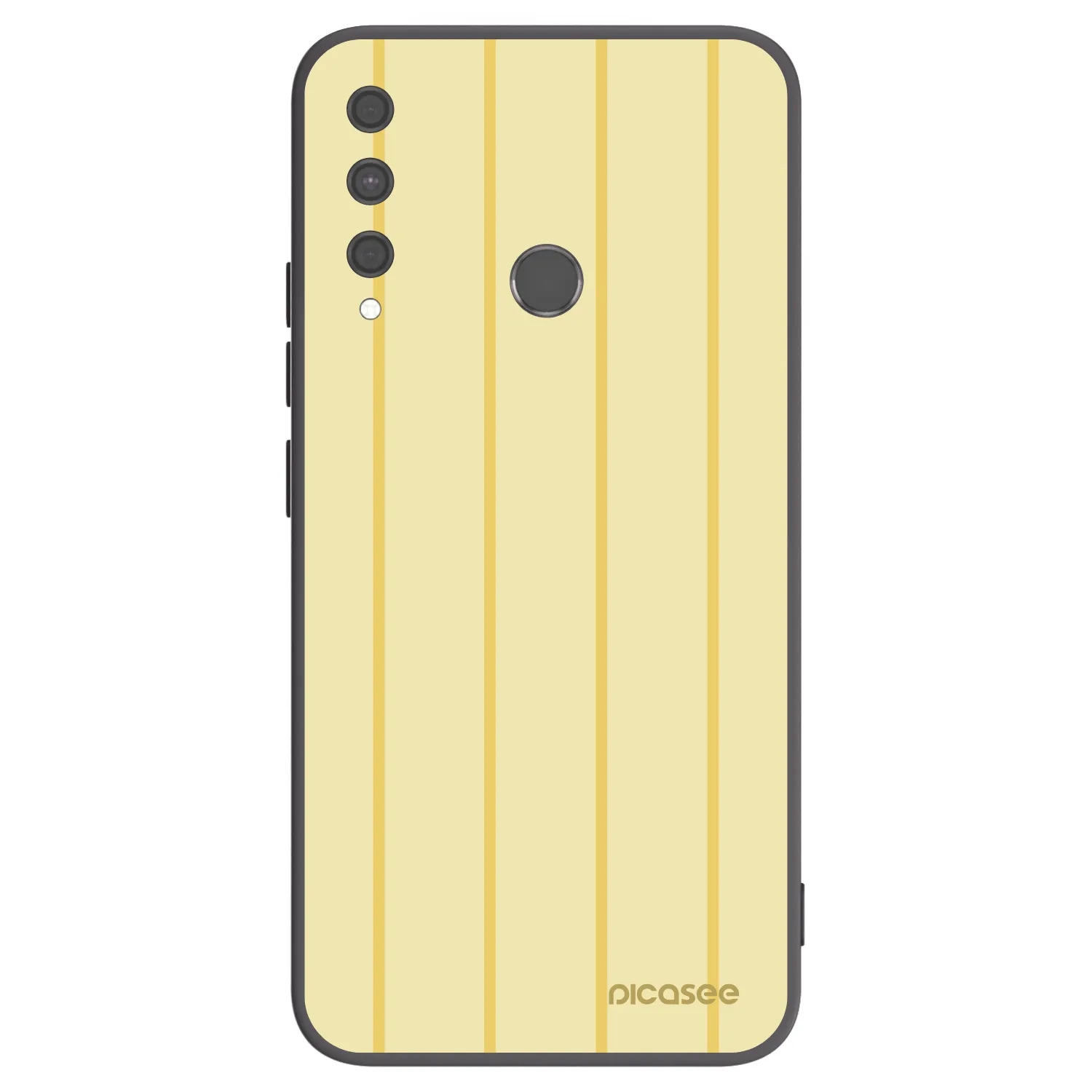 Picasee silikonowe czarne etui na Huawei P40 Lite E - Liquid sunshine