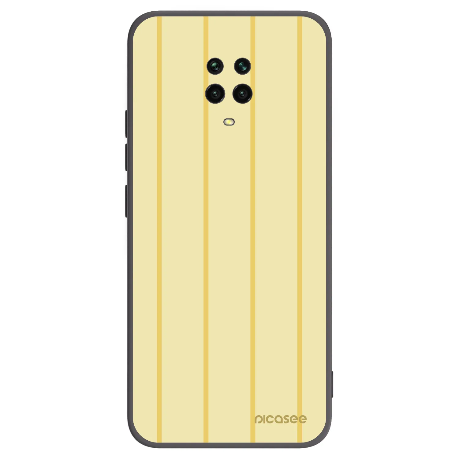 Picasee silikonowe czarne etui na Xiaomi Redmi Note 9 Pro - Liquid sunshine
