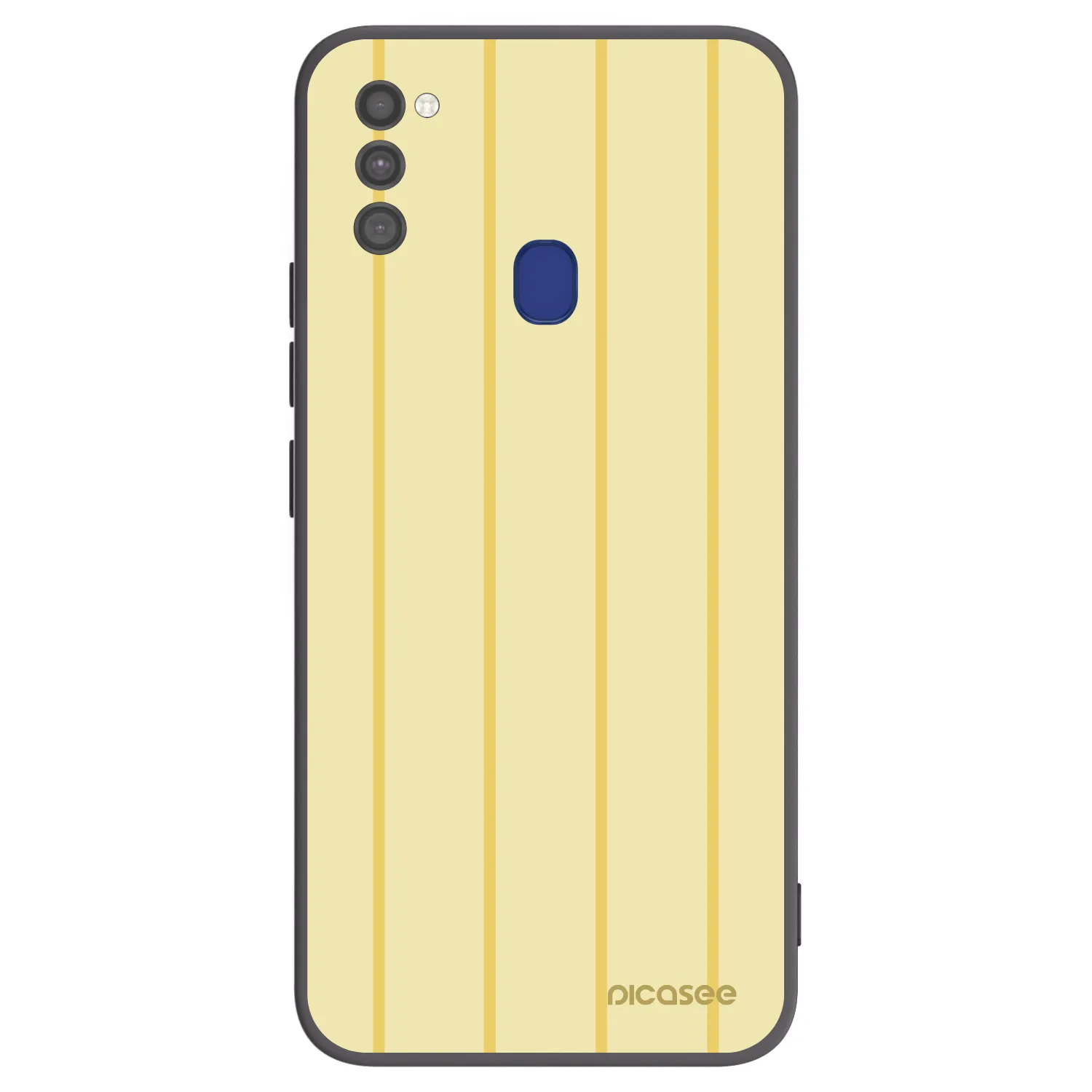 Picasee silikonowe czarne etui na Samsung Galaxy M21 M215F - Liquid sunshine