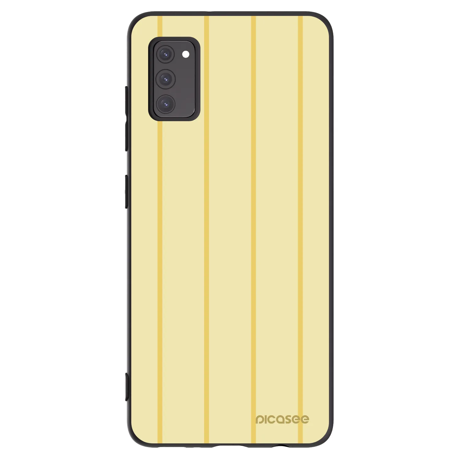 Picasee silikonowe czarne etui na Samsung Galaxy A41 A415F - Liquid sunshine