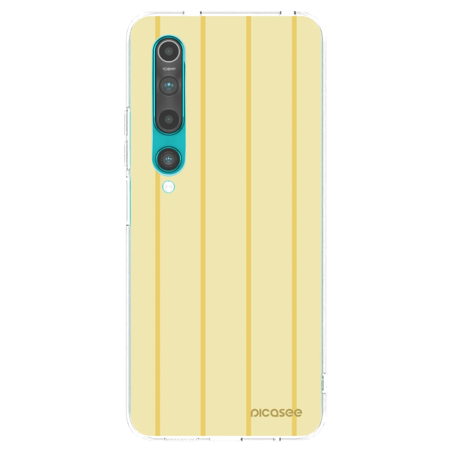 Picasee silikonowe przeźroczyste etui na Xiaomi Mi 10 - Liquid sunshine