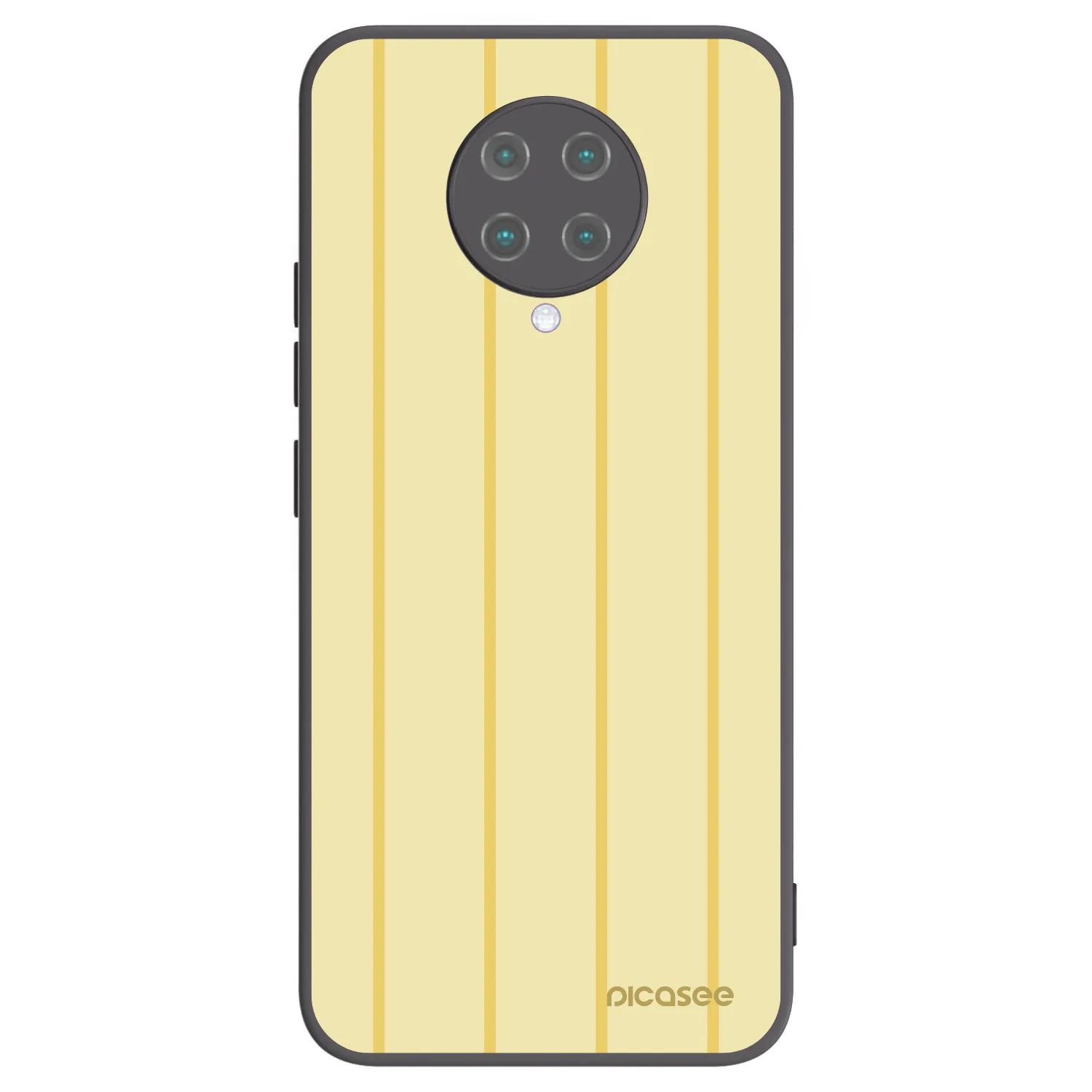 Picasee silikonowe czarne etui na Xiaomi Poco F2 Pro - Liquid sunshine