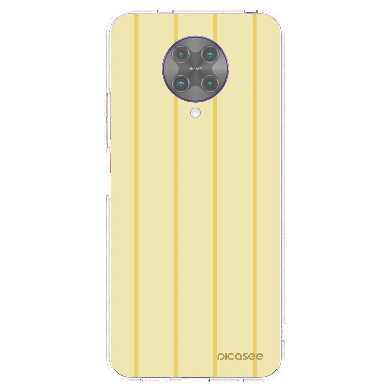 Picasee silikonowe przeźroczyste etui na Xiaomi Poco F2 Pro - Liquid sunshine