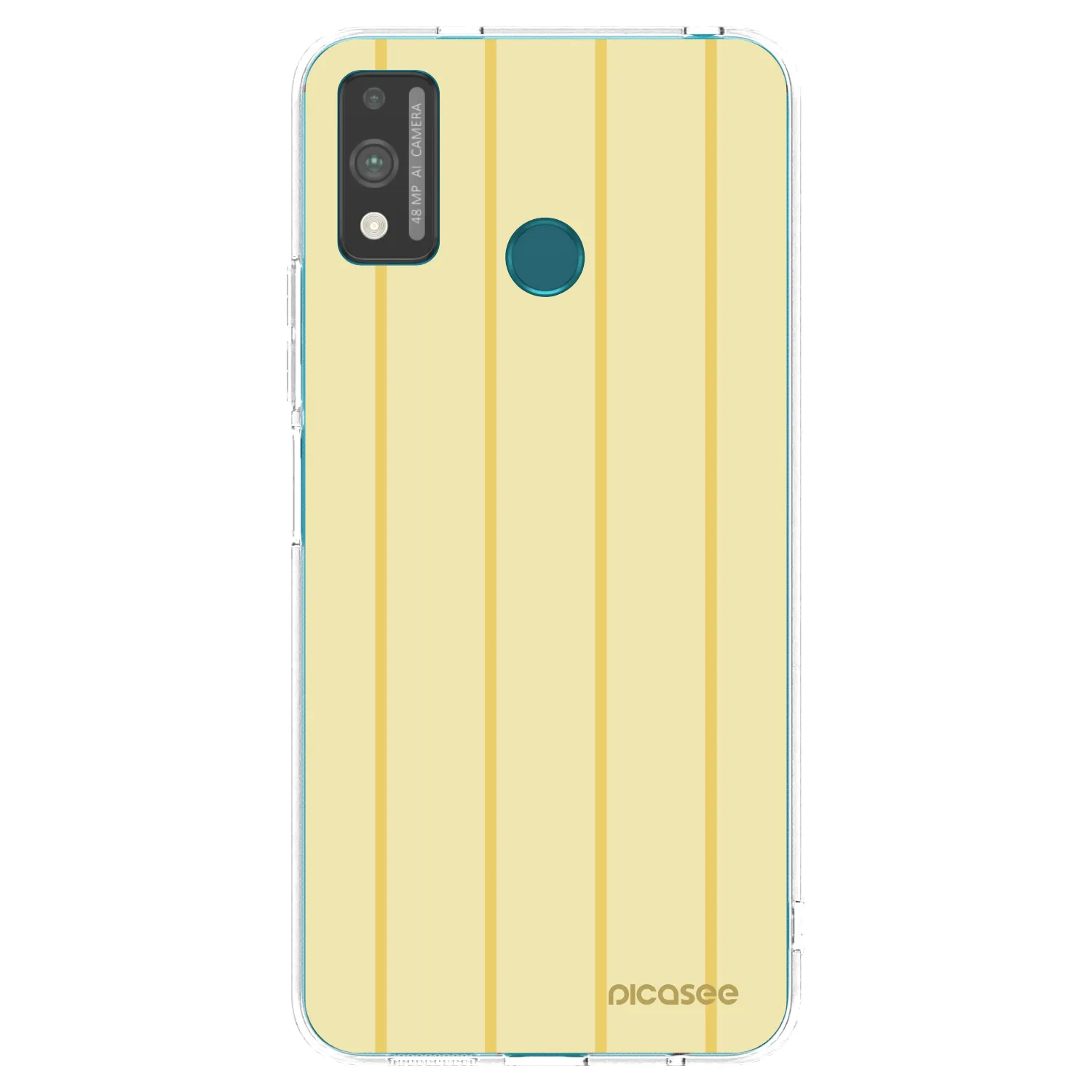 Picasee silikonowe przeźroczyste etui na Honor 9X Lite - Liquid sunshine