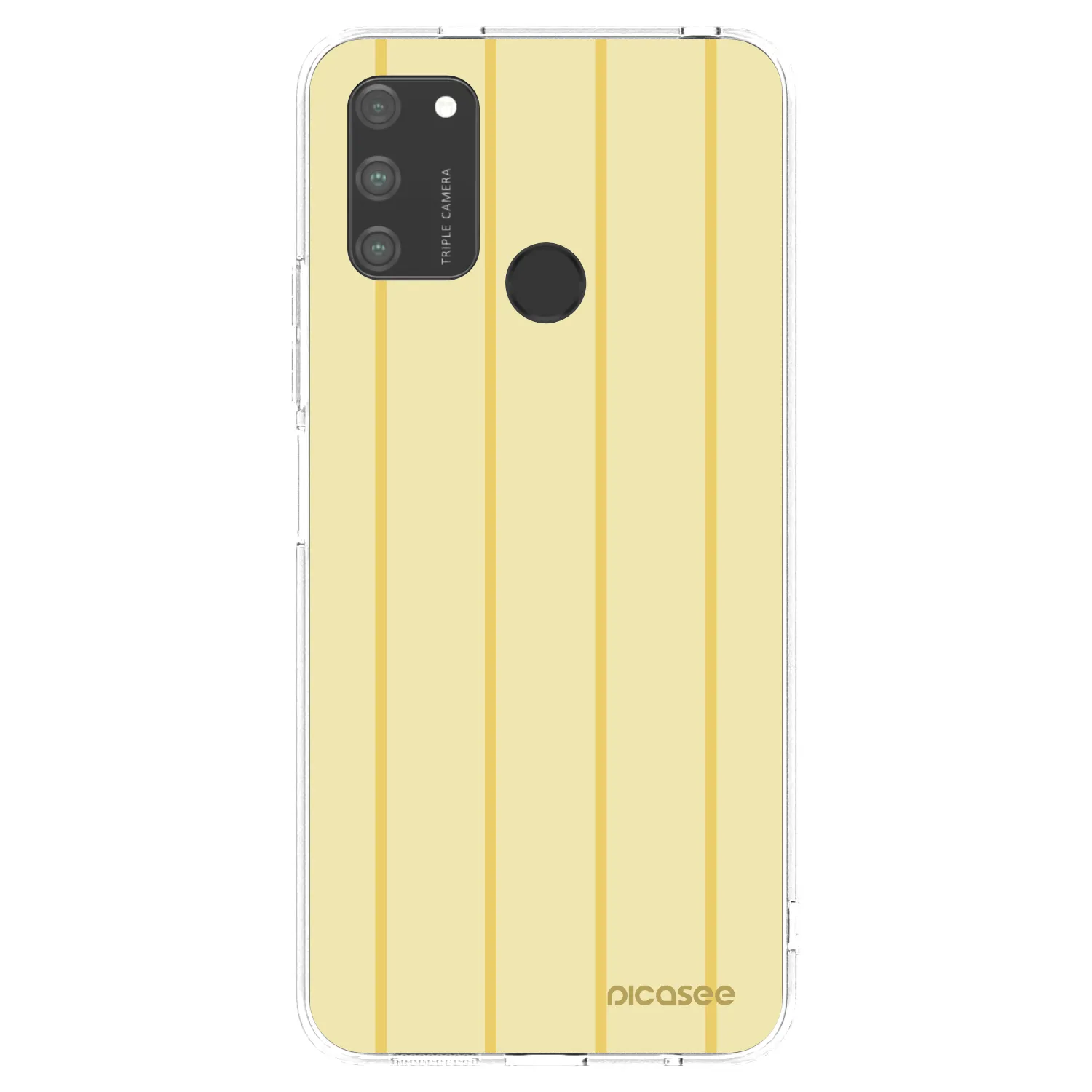 Picasee silikonowe przeźroczyste etui na Honor 9A - Liquid sunshine