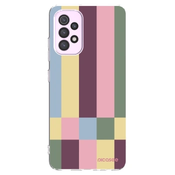 Picasee silikonowe przeźroczyste etui na Samsung Galaxy A32 5G A326B - Lobby tiles