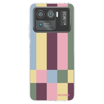 Picasee silikonowe przeźroczyste etui na Xiaomi Mi 11 Ultra - Lobby tiles