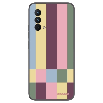 Picasee silikonowe czarne etui na Realme GT Master Edition 5G - Lobby tiles