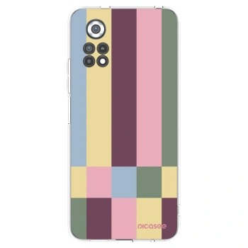 Picasee silikonowe przeźroczyste etui na Xiaomi Poco X4 Pro 5G - Lobby tiles